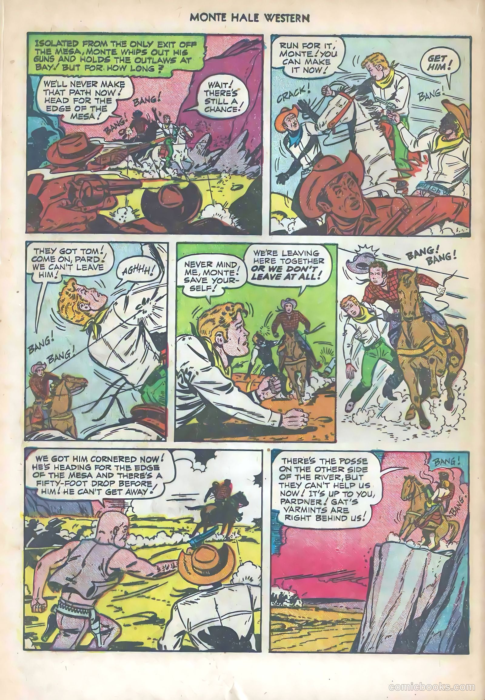 Monte Hale Western #57 — page 20 of 36