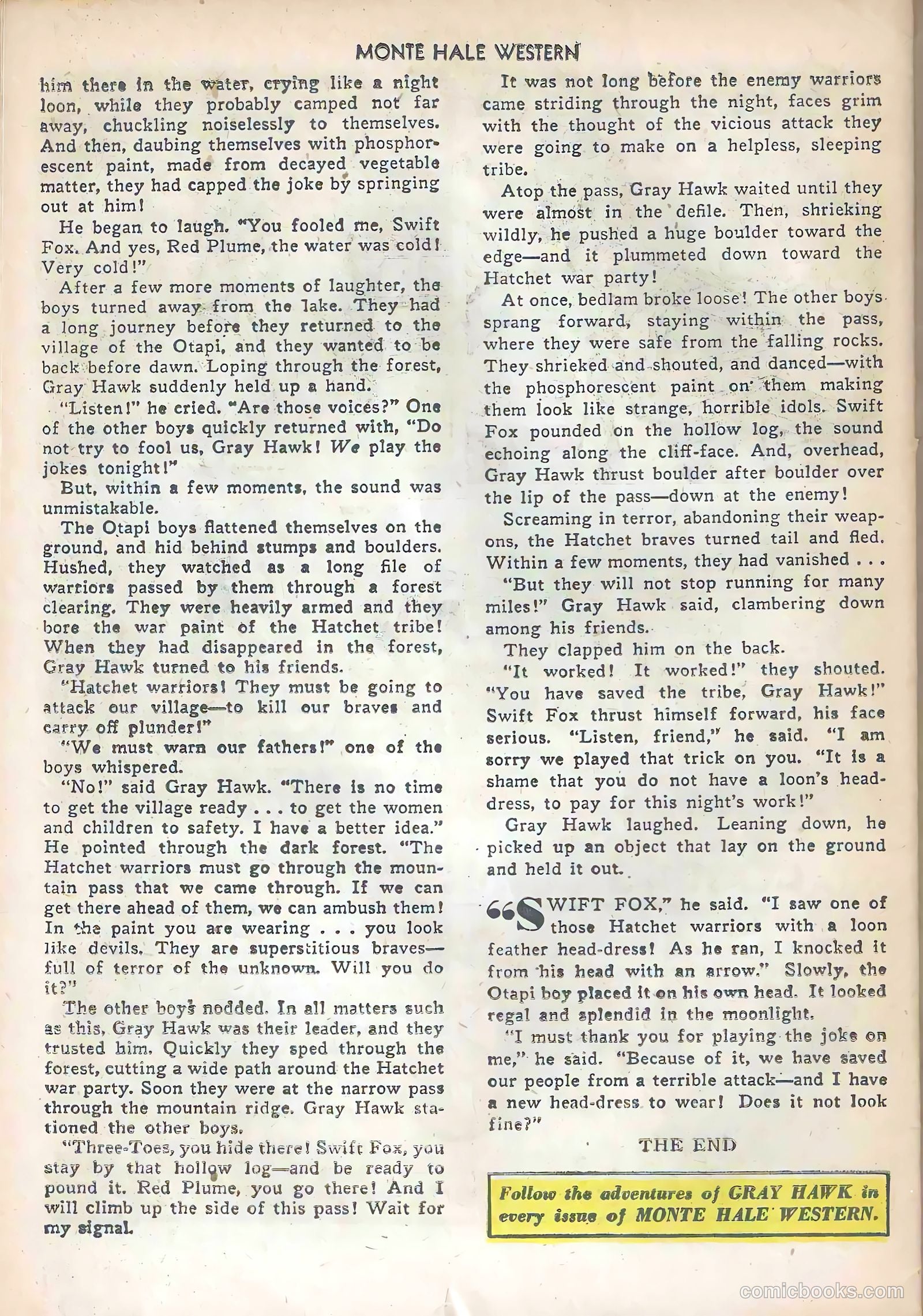 Monte Hale Western #57 — page 26 of 36