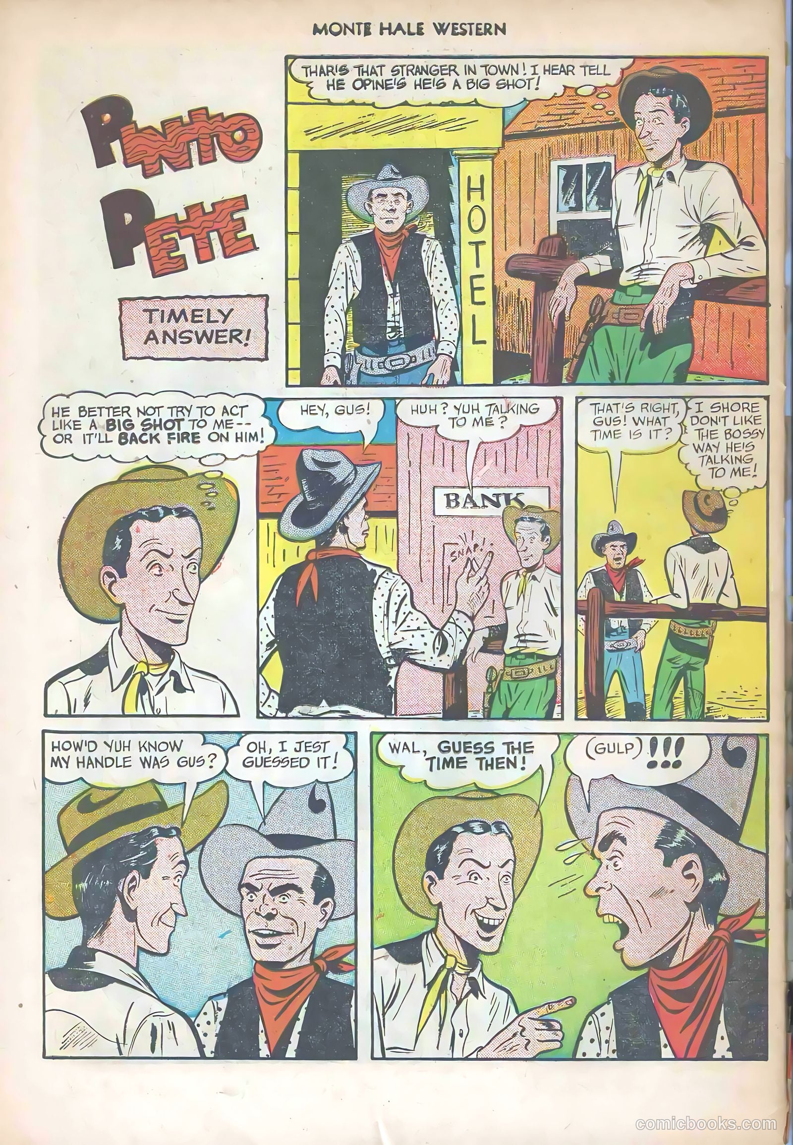Monte Hale Western #57 — page 34 of 36