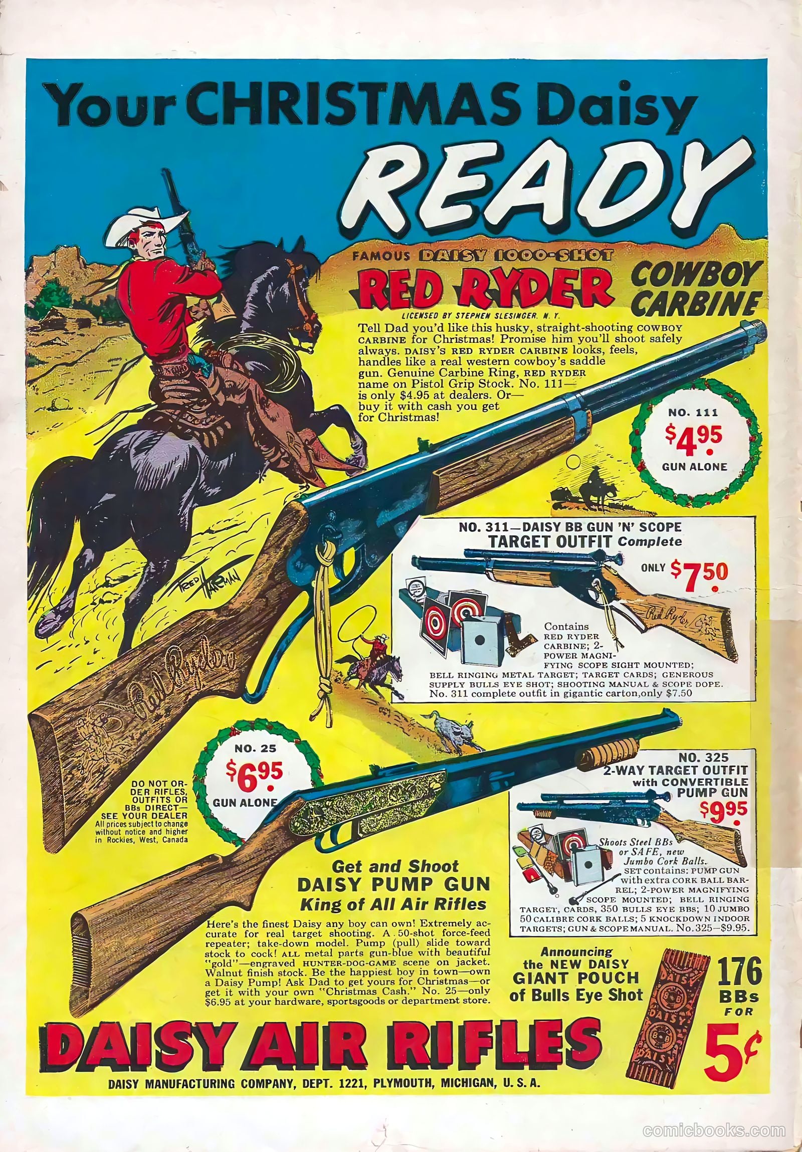 Monte Hale Western #57 — page 36 of 36
