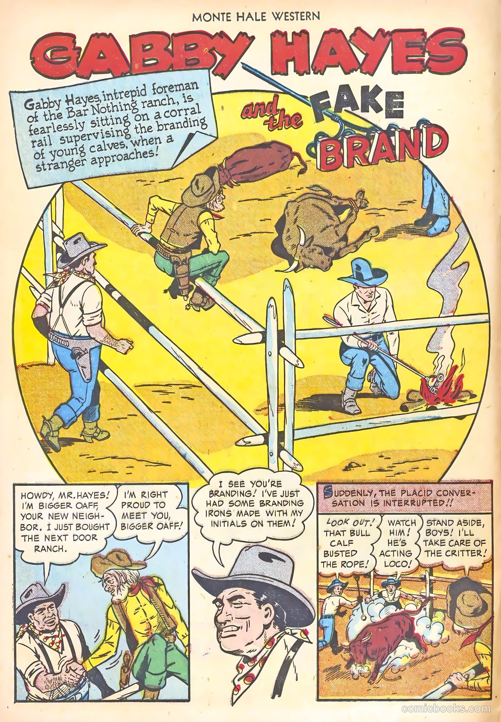 Monte Hale Western #58 — page 16 of 52
