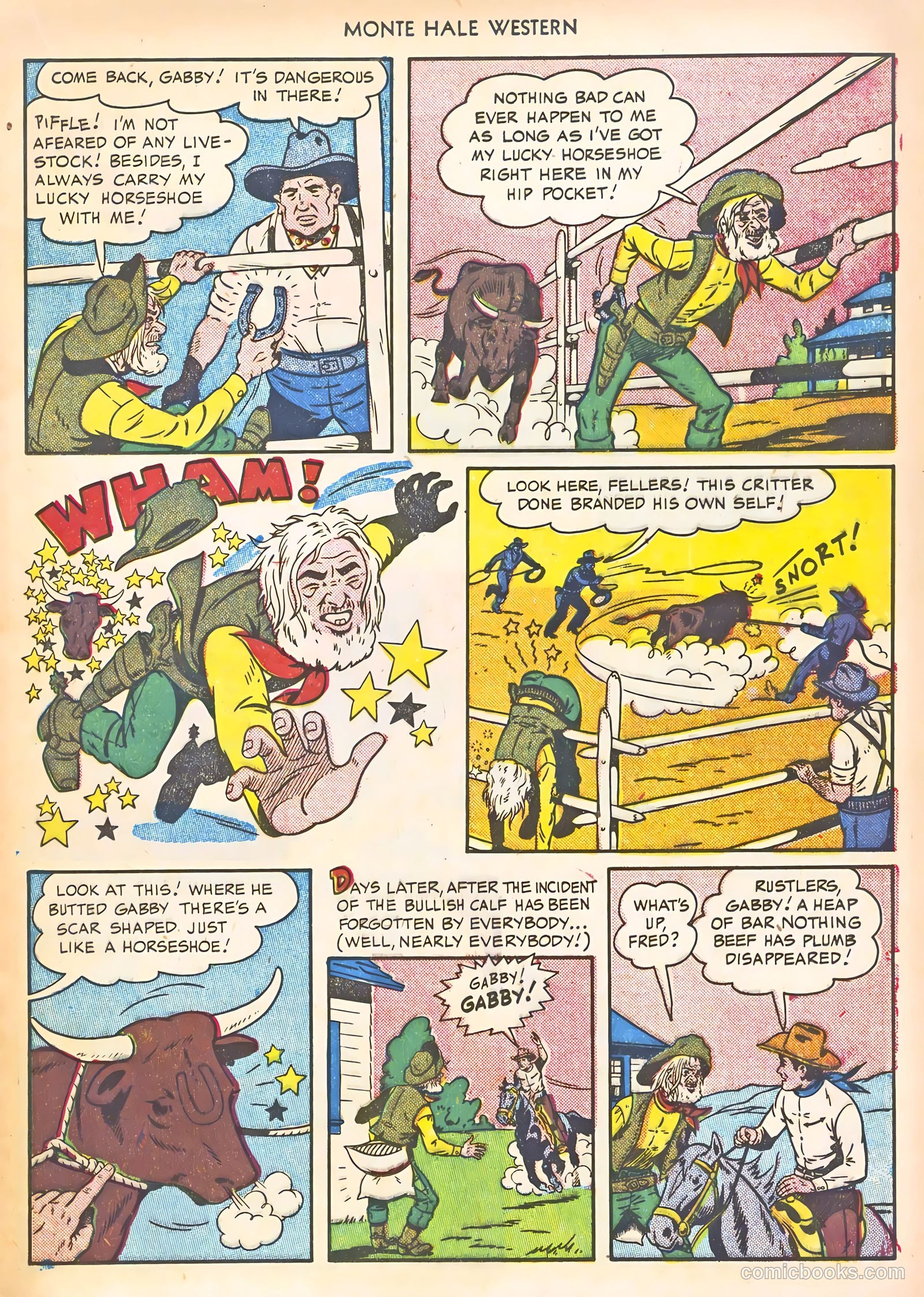 Monte Hale Western #58 — page 17 of 52