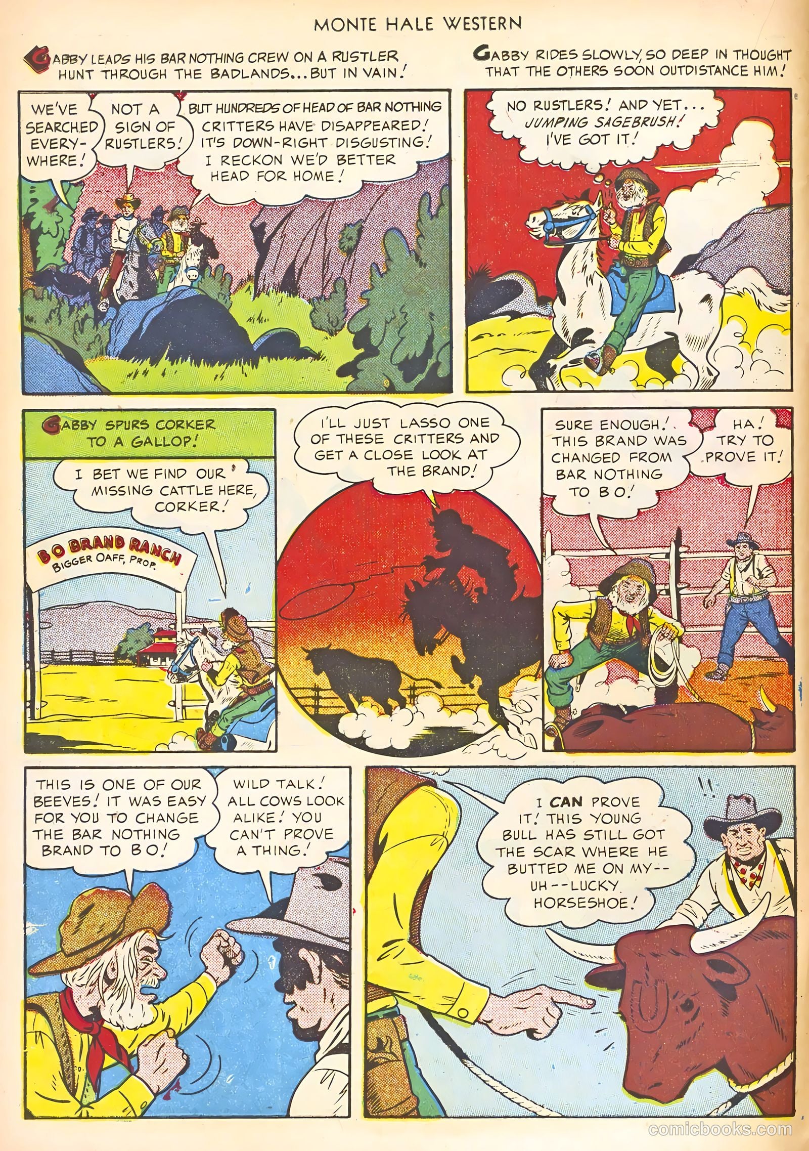Monte Hale Western #58 — page 18 of 52
