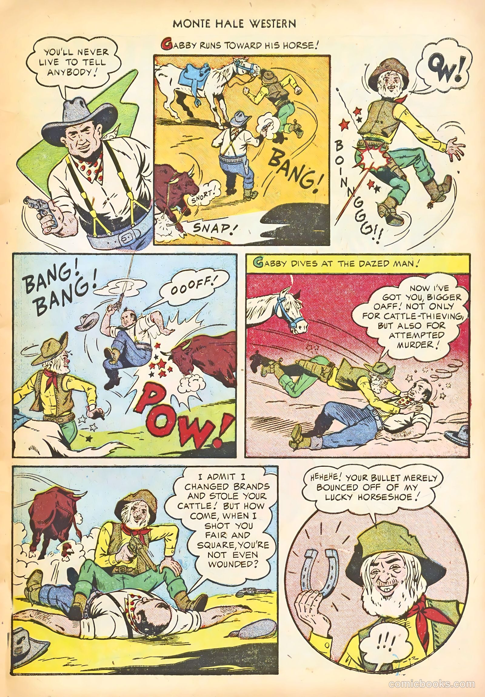 Monte Hale Western #58 — page 19 of 52