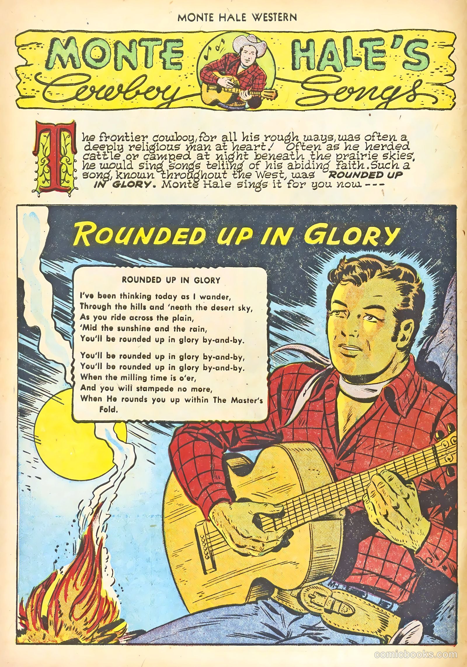 Monte Hale Western #58 — page 20 of 52