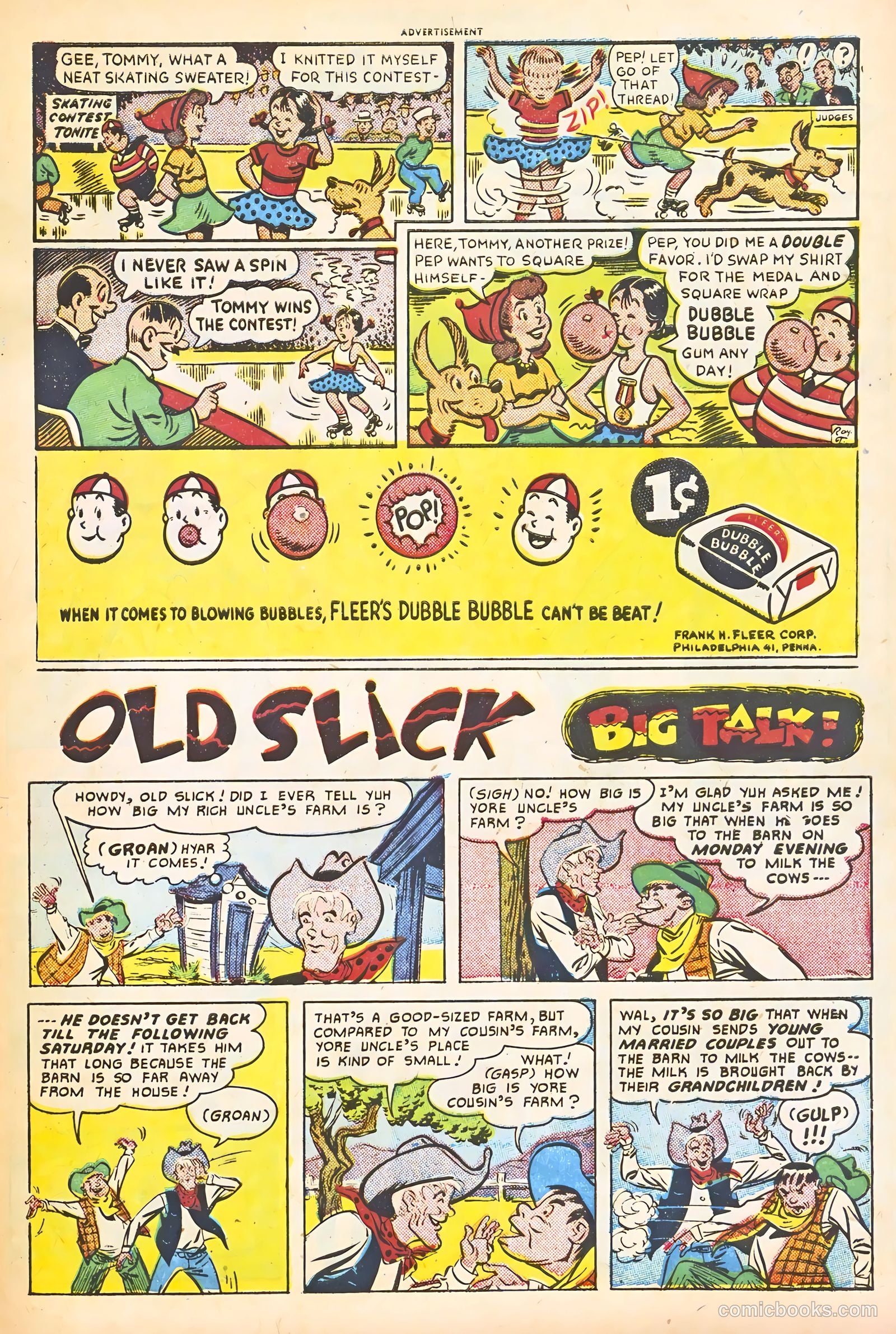 Monte Hale Western #58 — page 21 of 52