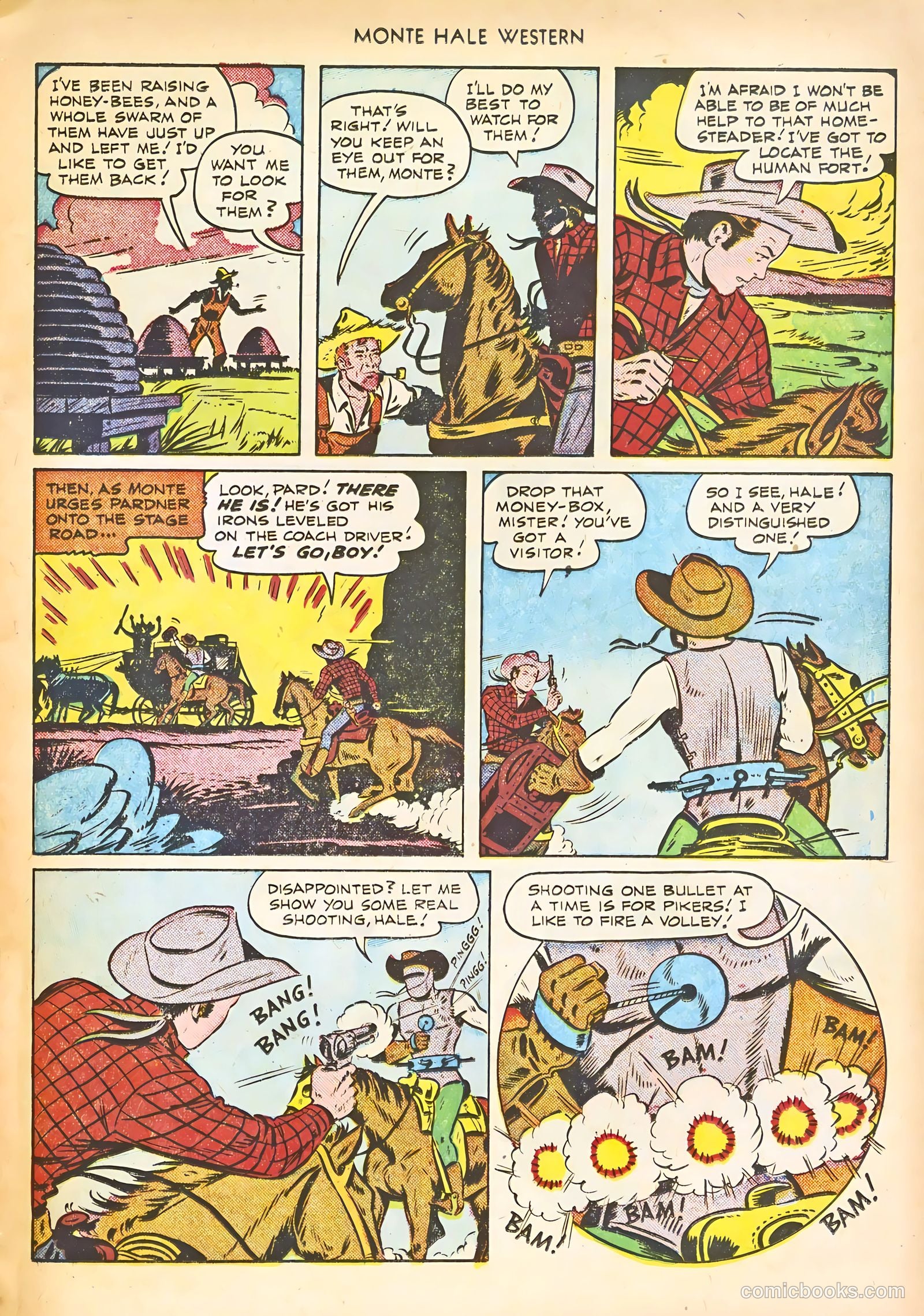 Monte Hale Western #58 — page 25 of 52