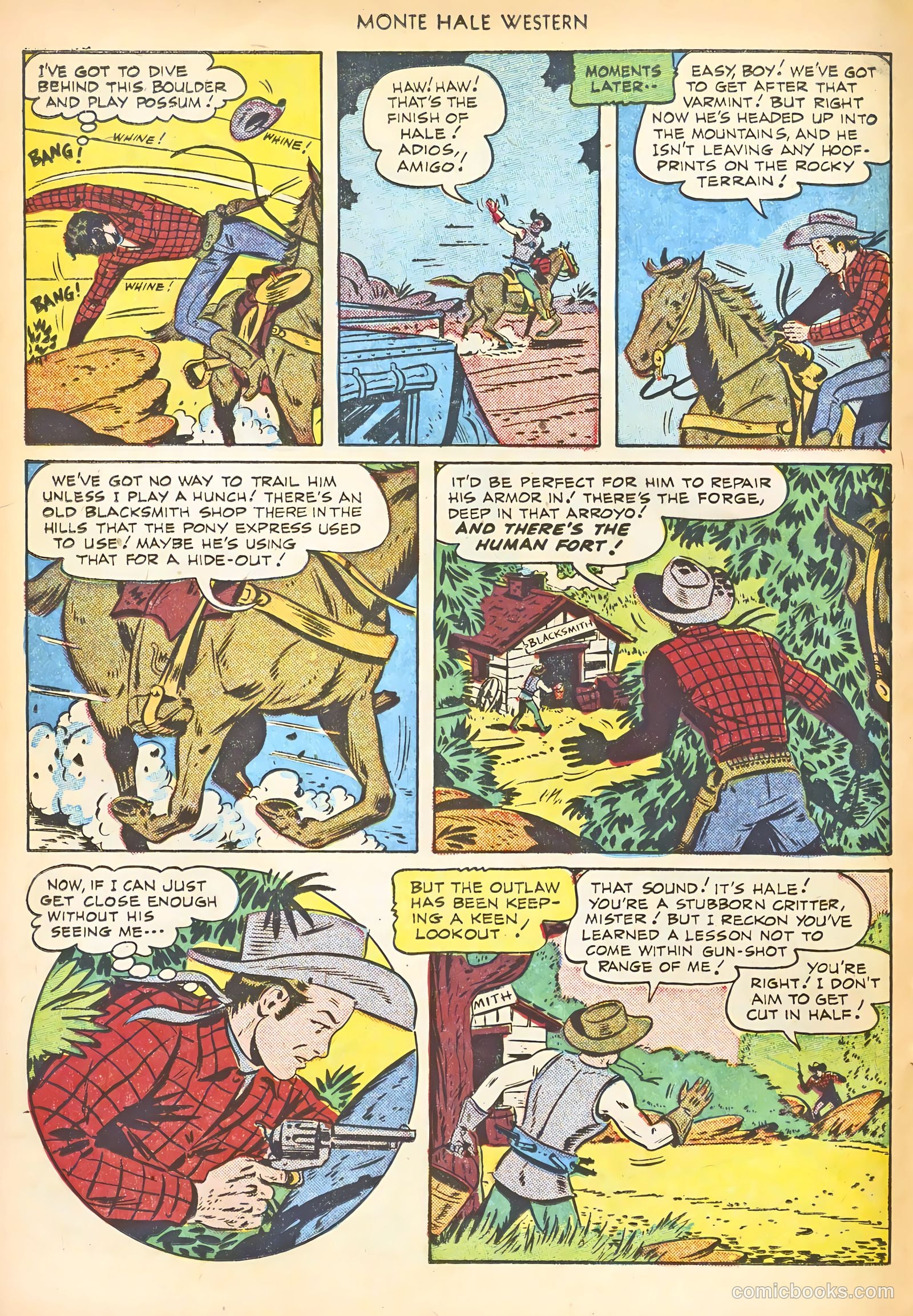 Monte Hale Western #58 — page 26 of 52