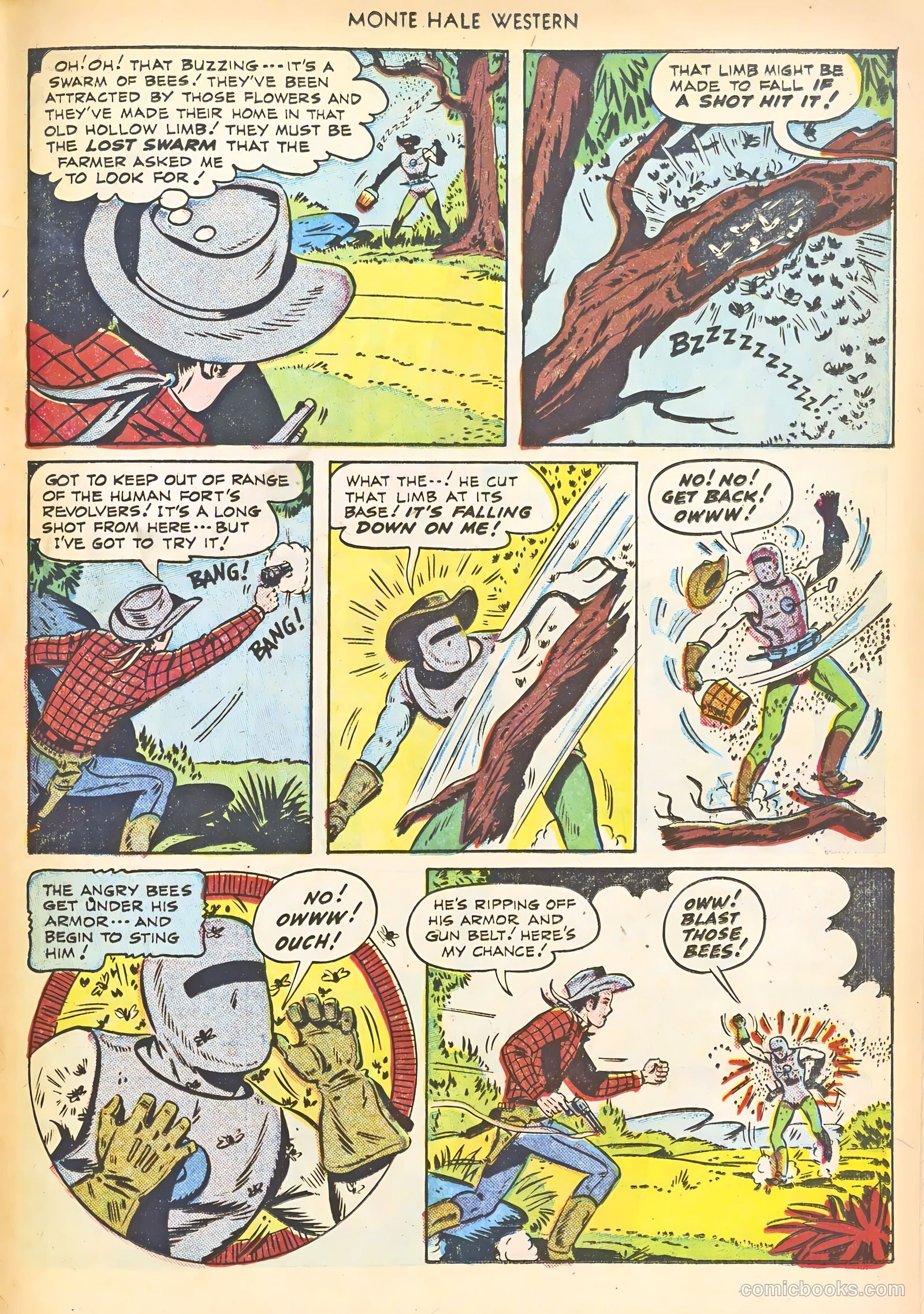 Monte Hale Western #58 — page 27 of 52
