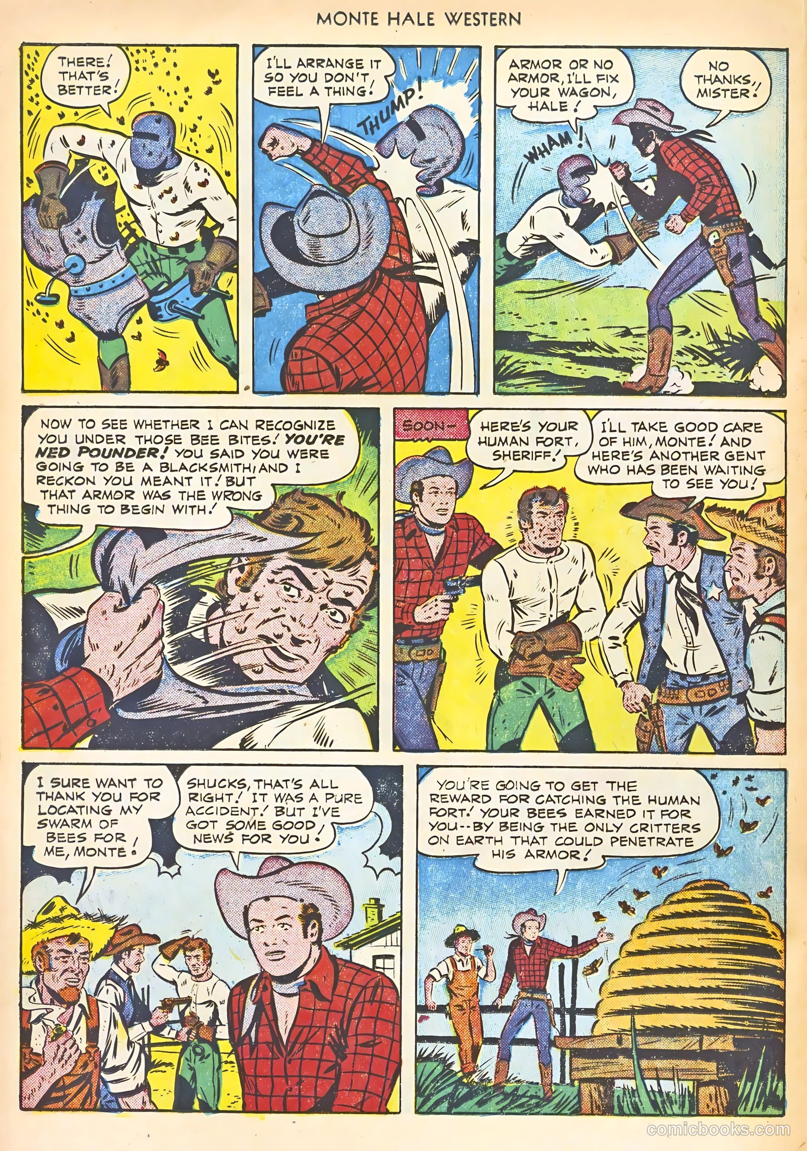 Monte Hale Western #58 — page 28 of 52