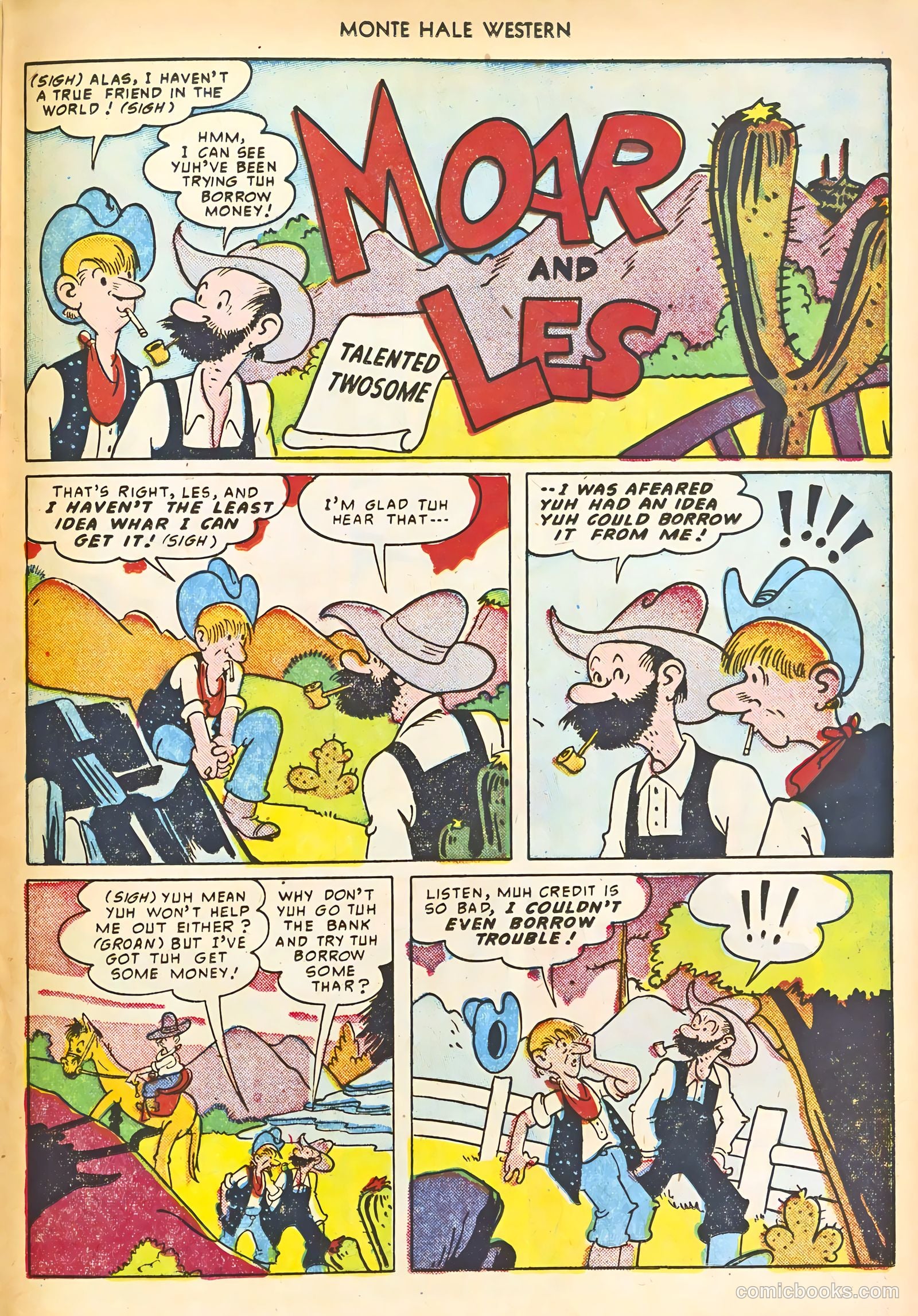 Monte Hale Western #58 — page 29 of 52
