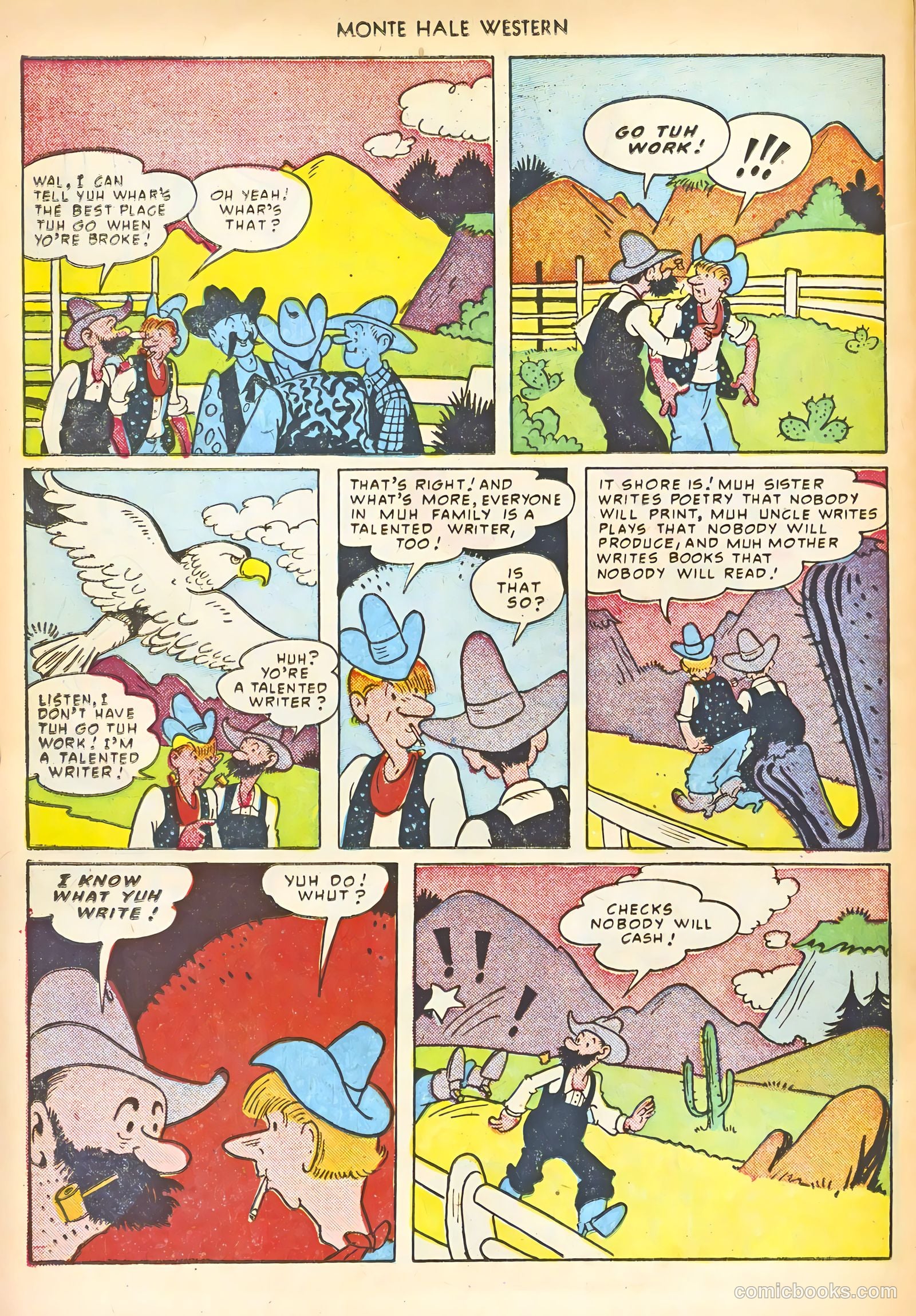 Monte Hale Western #58 — page 30 of 52