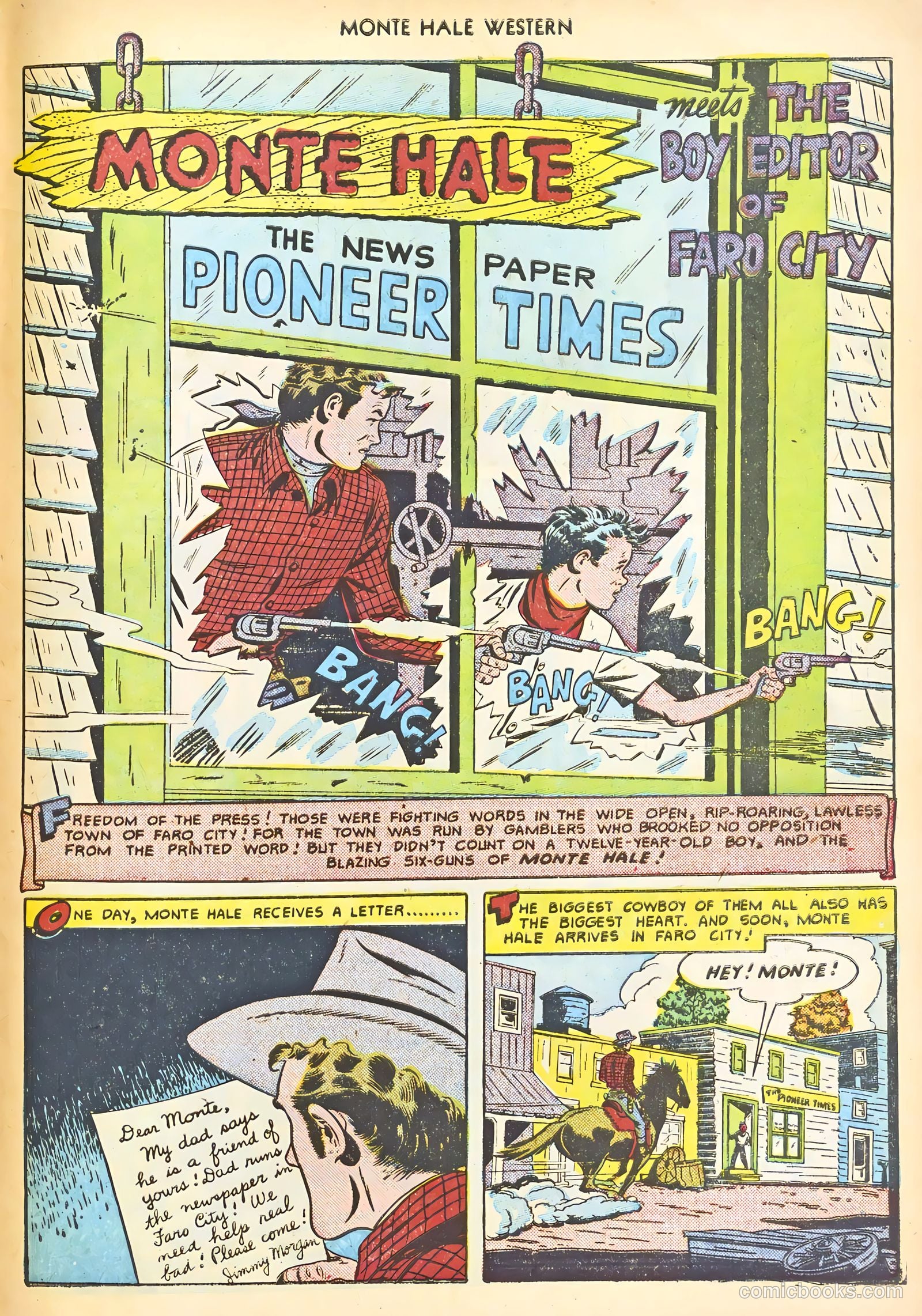 Monte Hale Western #58 — page 31 of 52