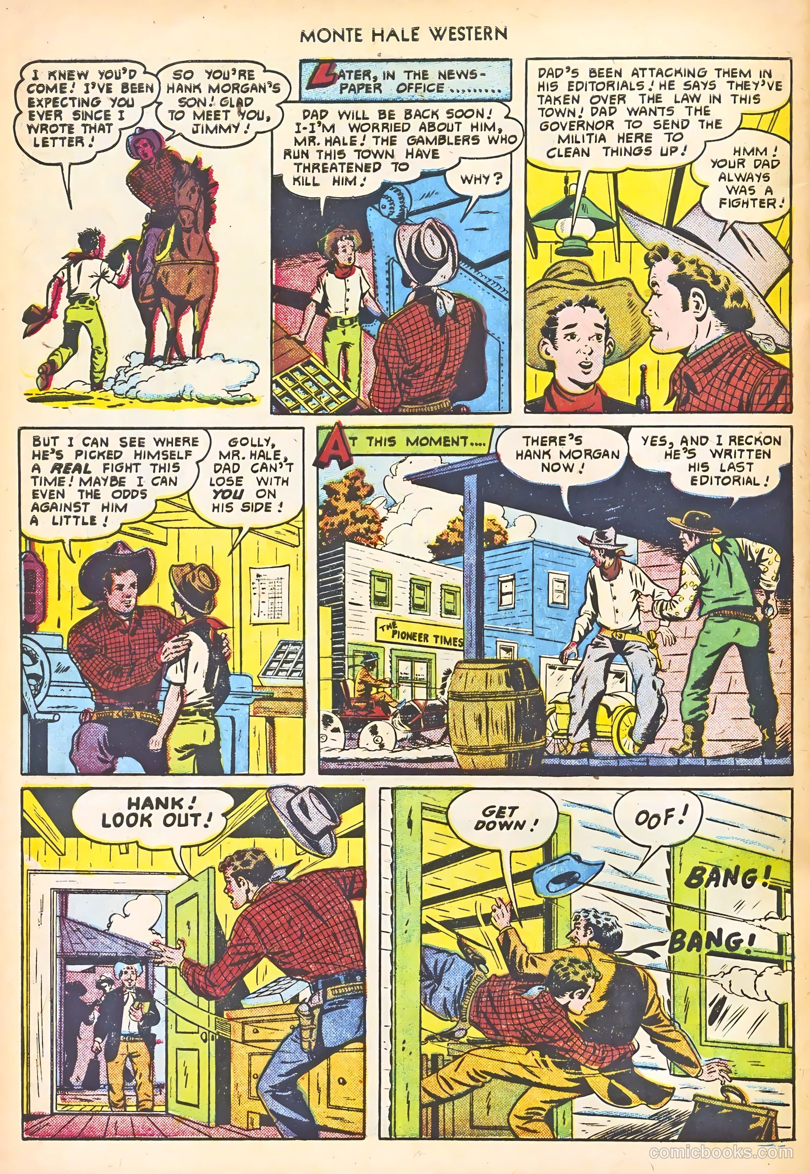 Monte Hale Western #58 — page 32 of 52