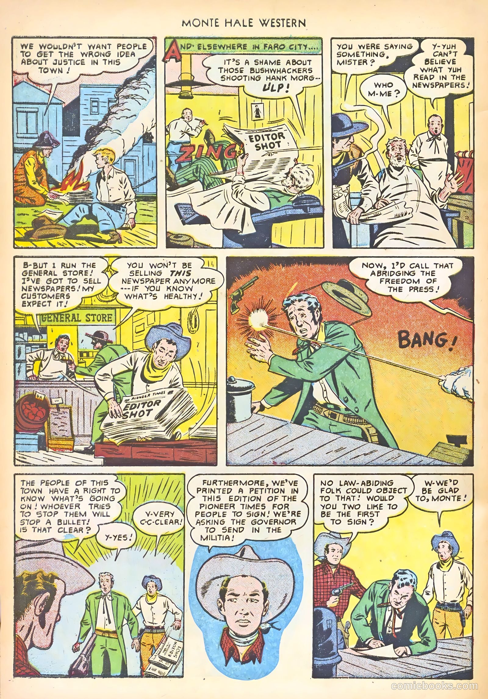 Monte Hale Western #58 — page 34 of 52