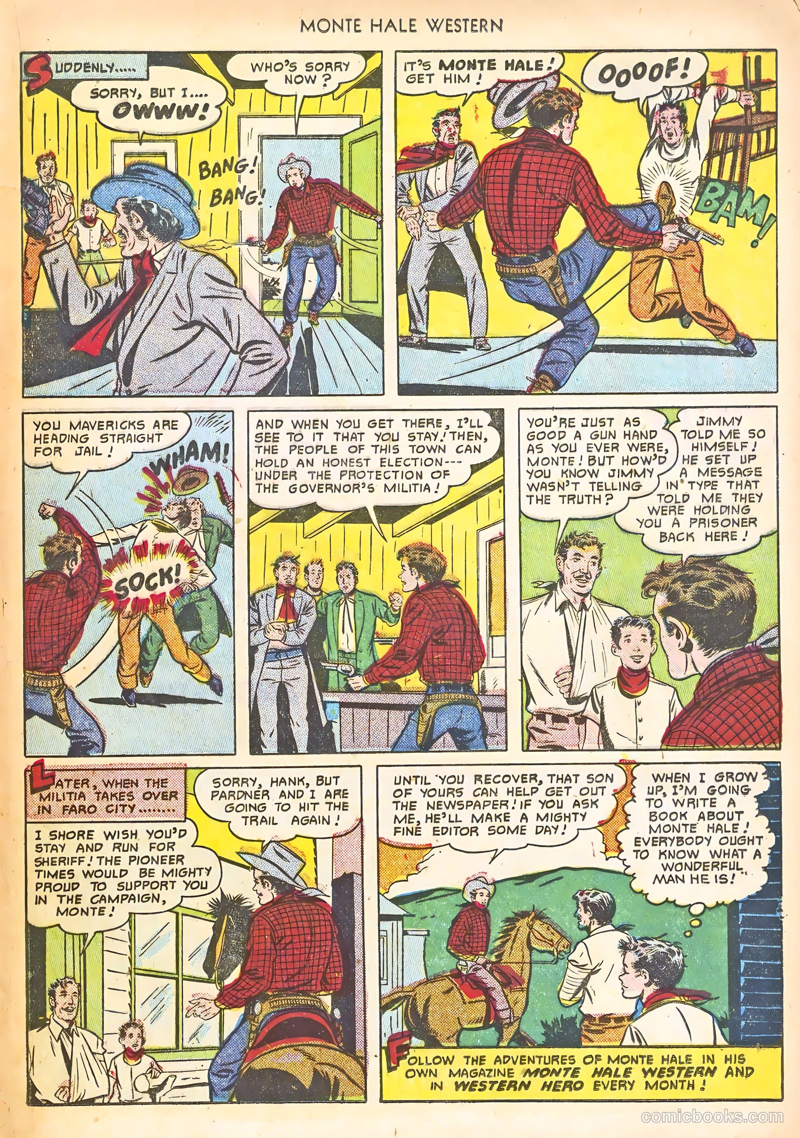 Monte Hale Western #58 — page 37 of 52