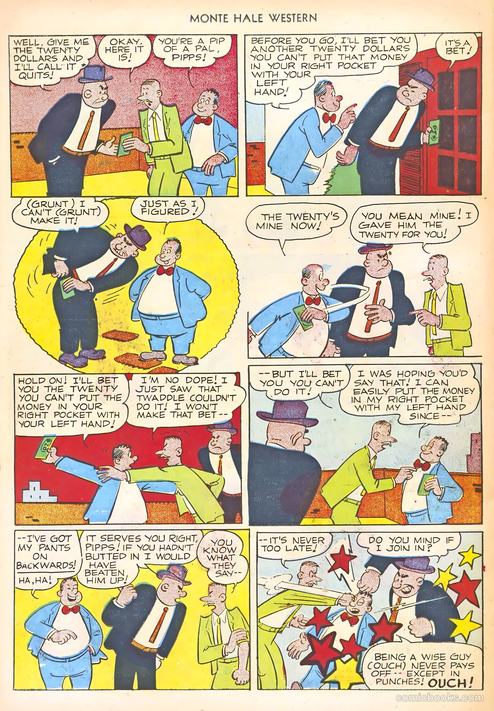 Monte Hale Western #58 — page 42 of 52