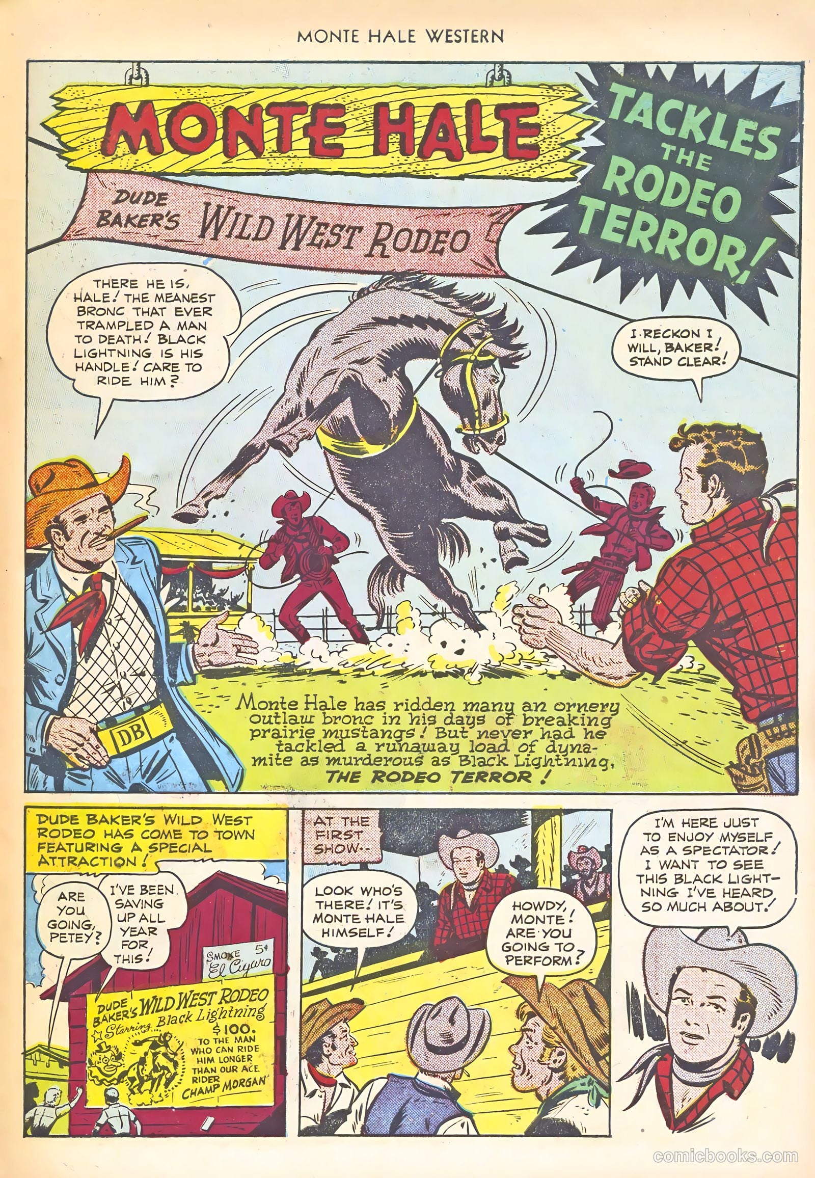 Monte Hale Western #58 — page 43 of 52