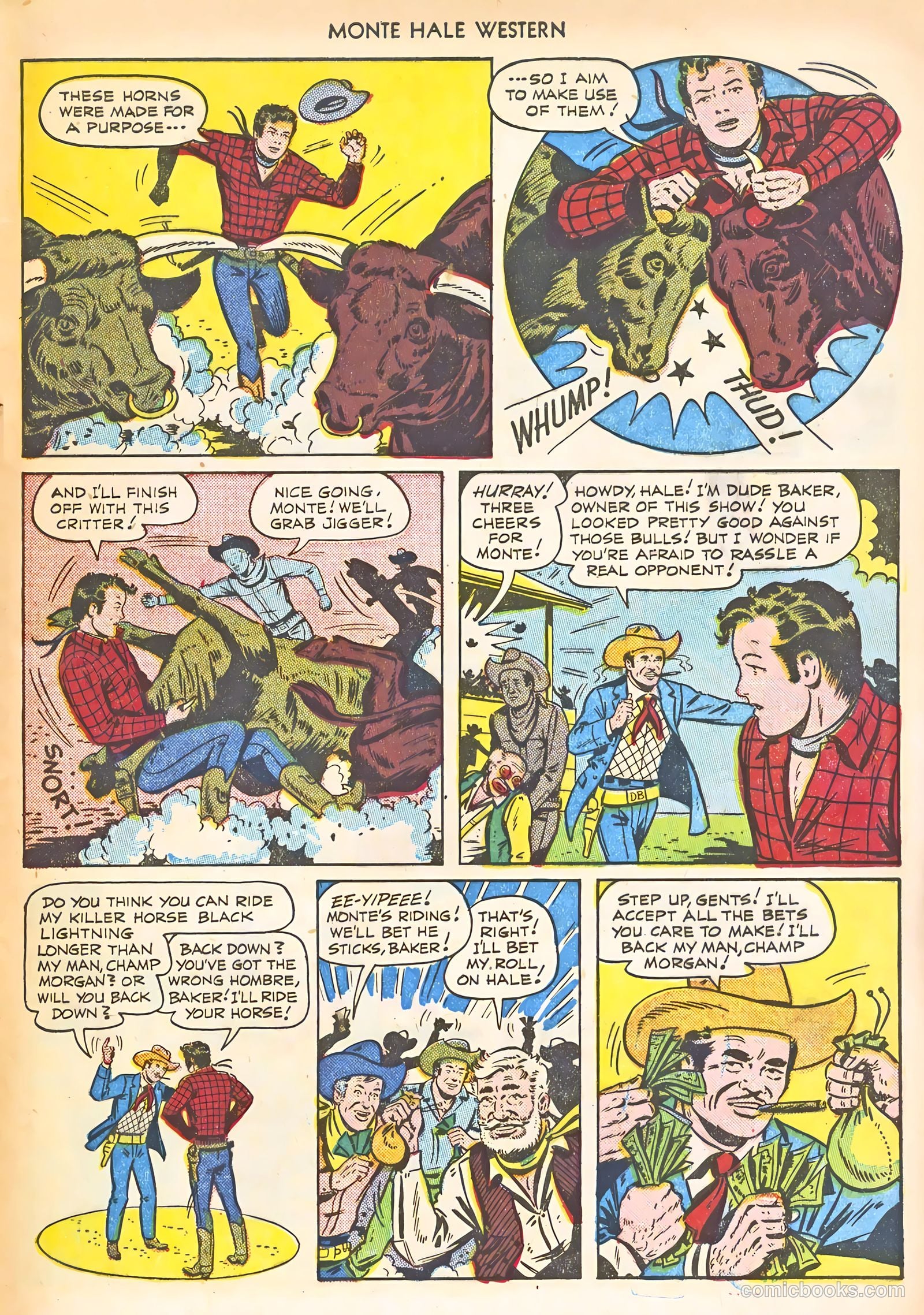 Monte Hale Western #58 — page 45 of 52