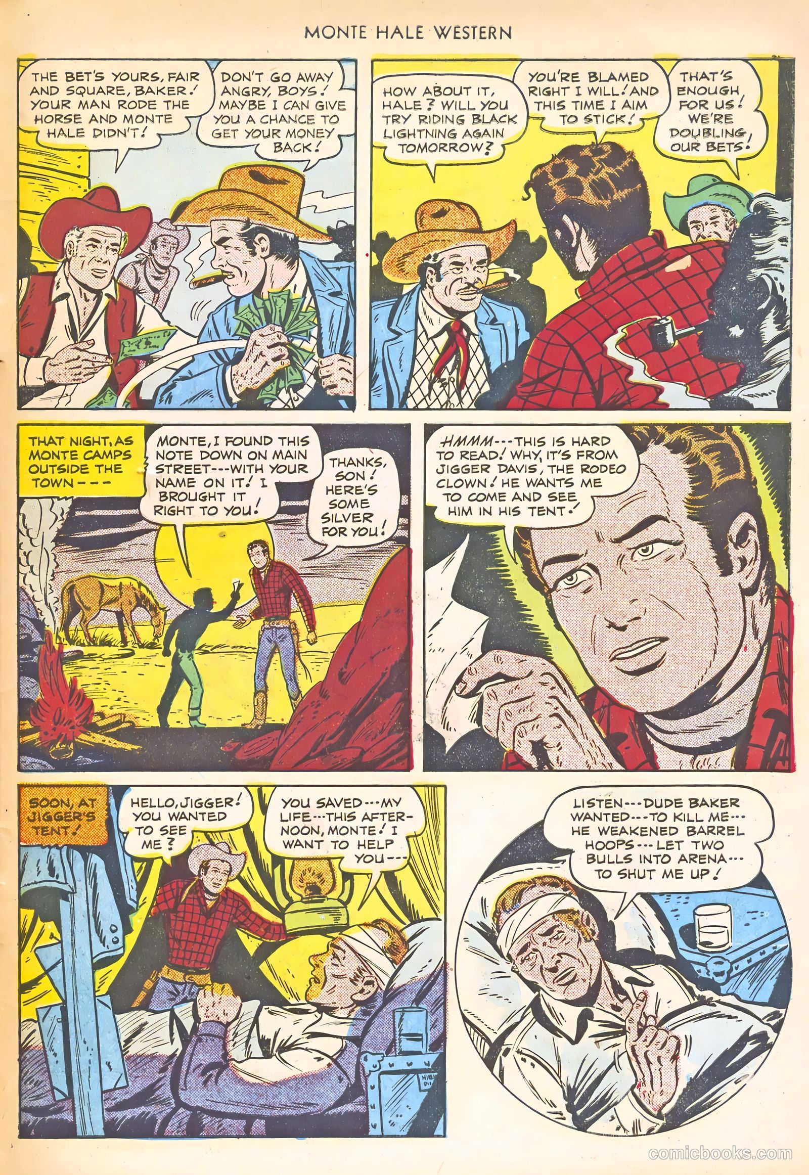 Monte Hale Western #58 — page 47 of 52