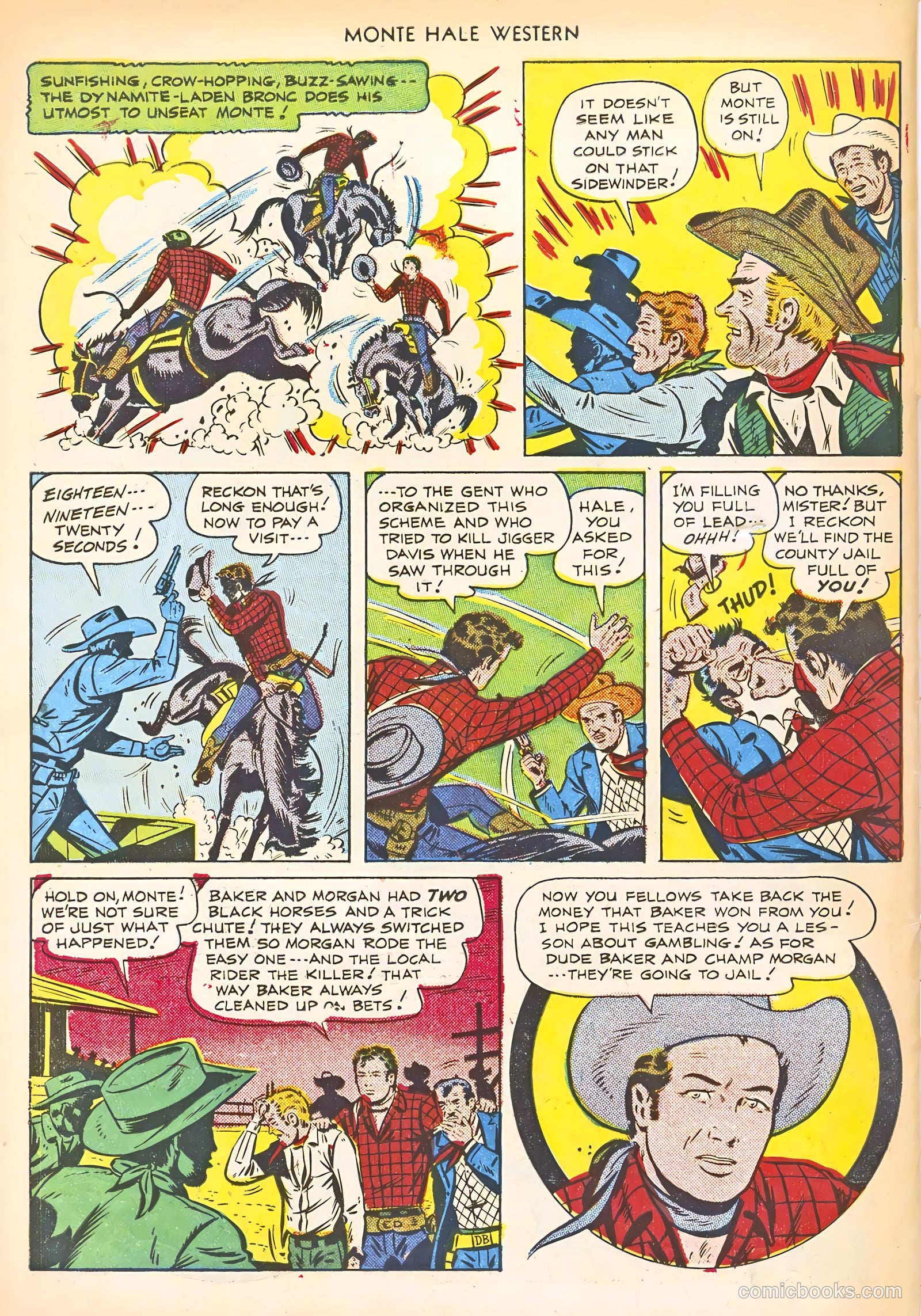 Monte Hale Western #58 — page 50 of 52