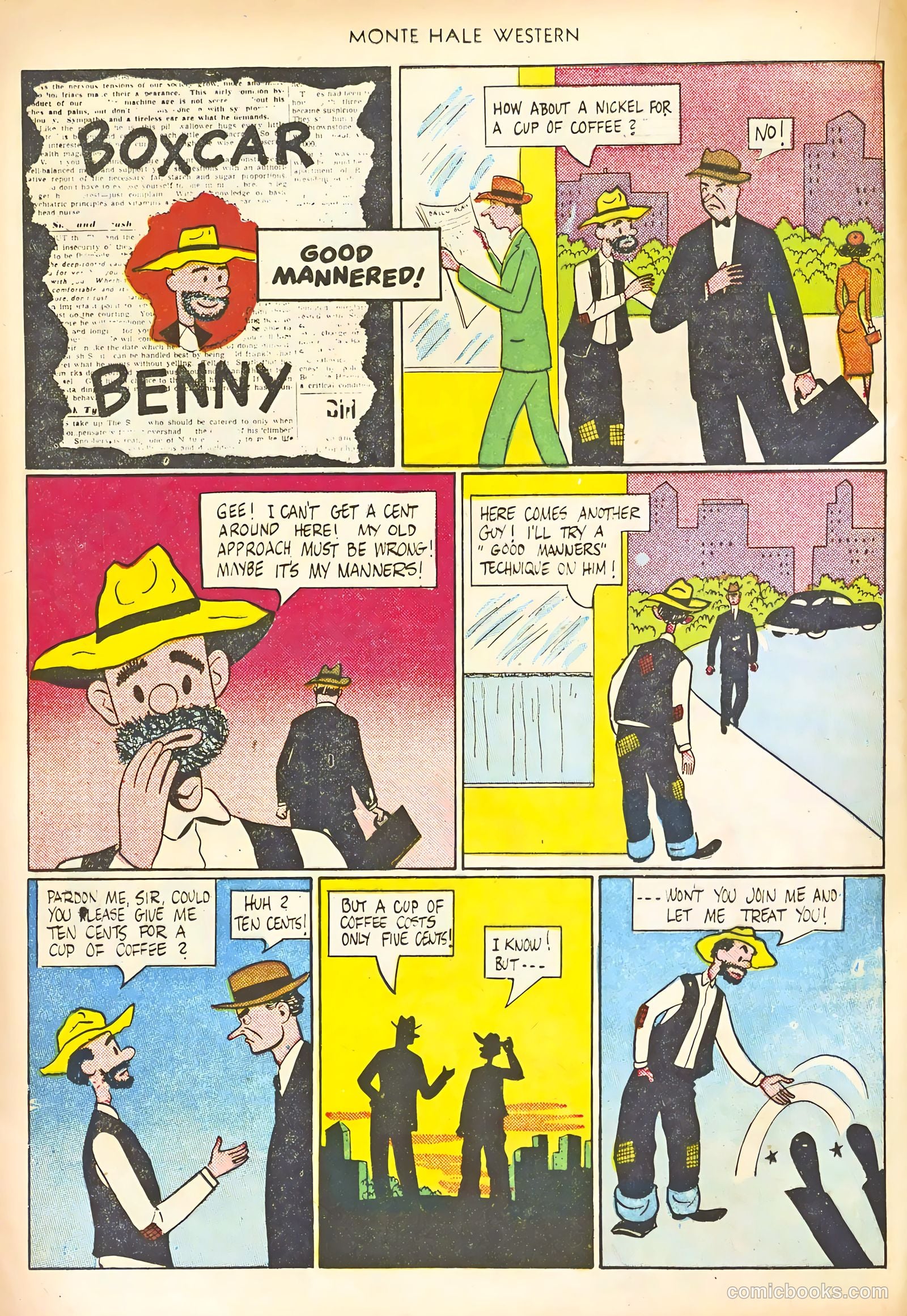 Monte Hale Western #59 — page 16 of 52