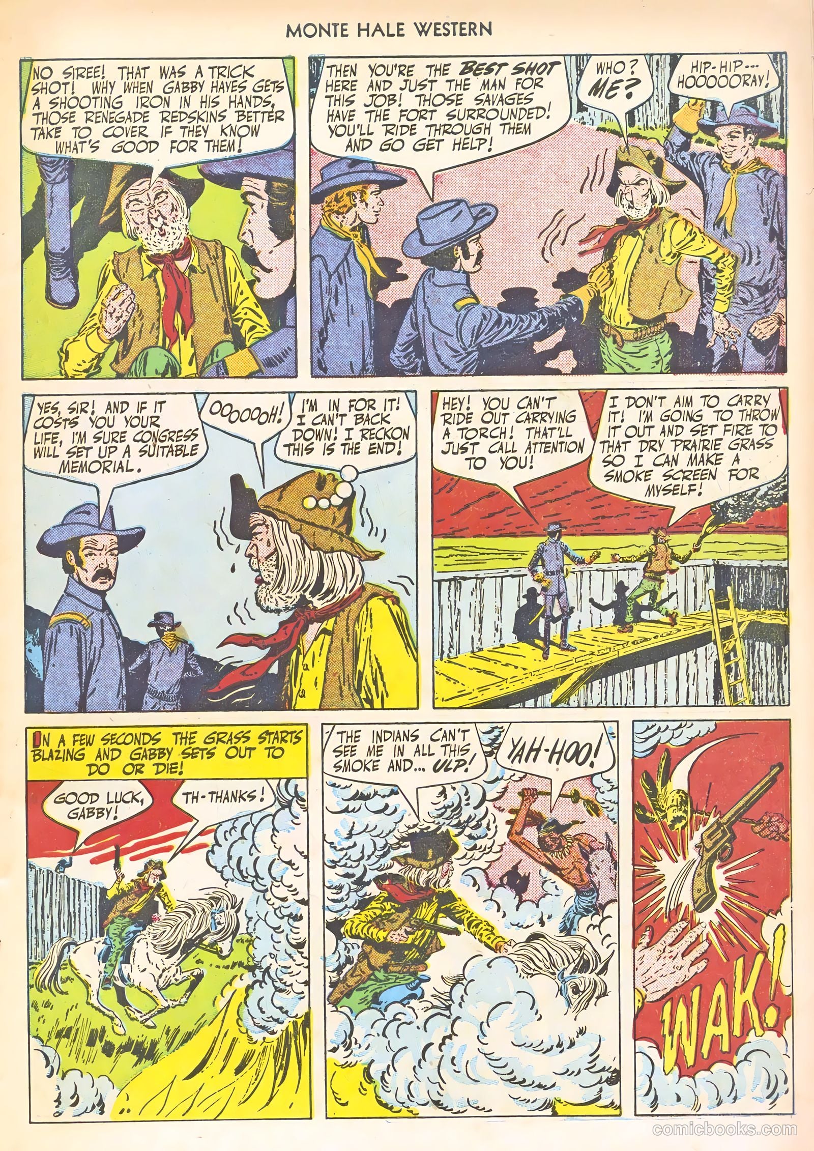 Monte Hale Western #59 — page 19 of 52