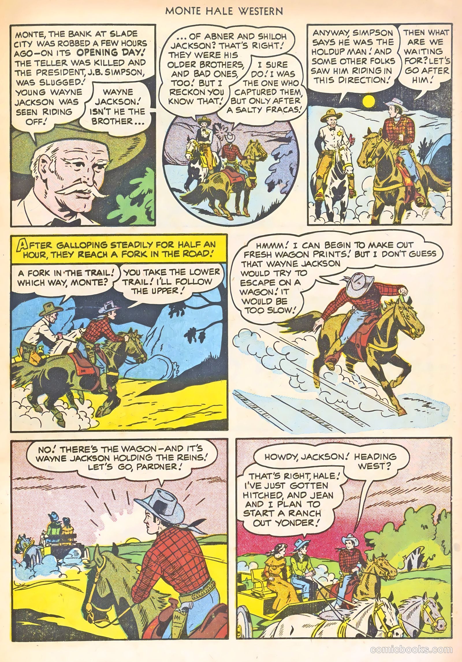 Monte Hale Western #59 — page 23 of 52