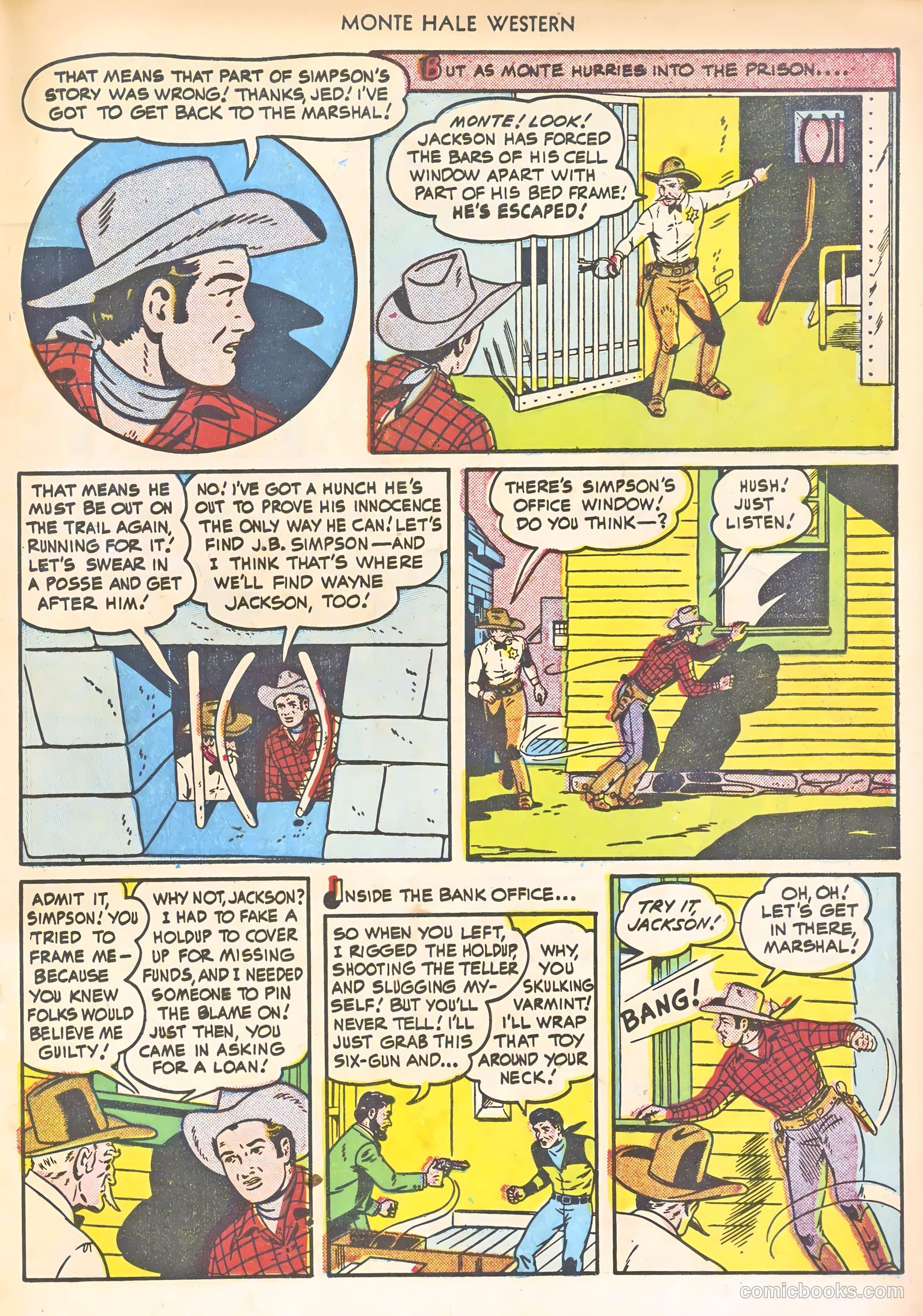 Monte Hale Western #59 — page 27 of 52