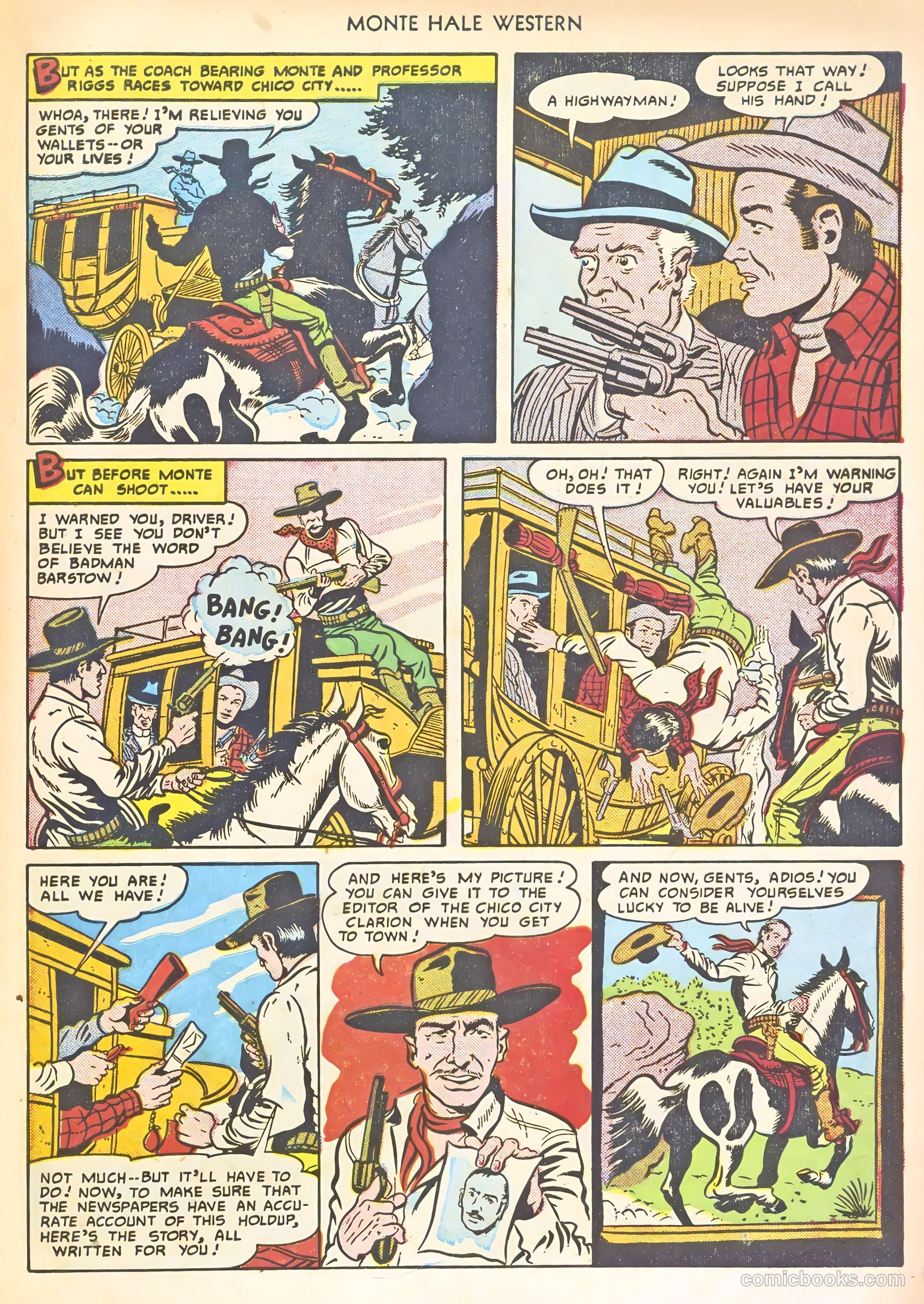 Monte Hale Western #59 — page 31 of 52