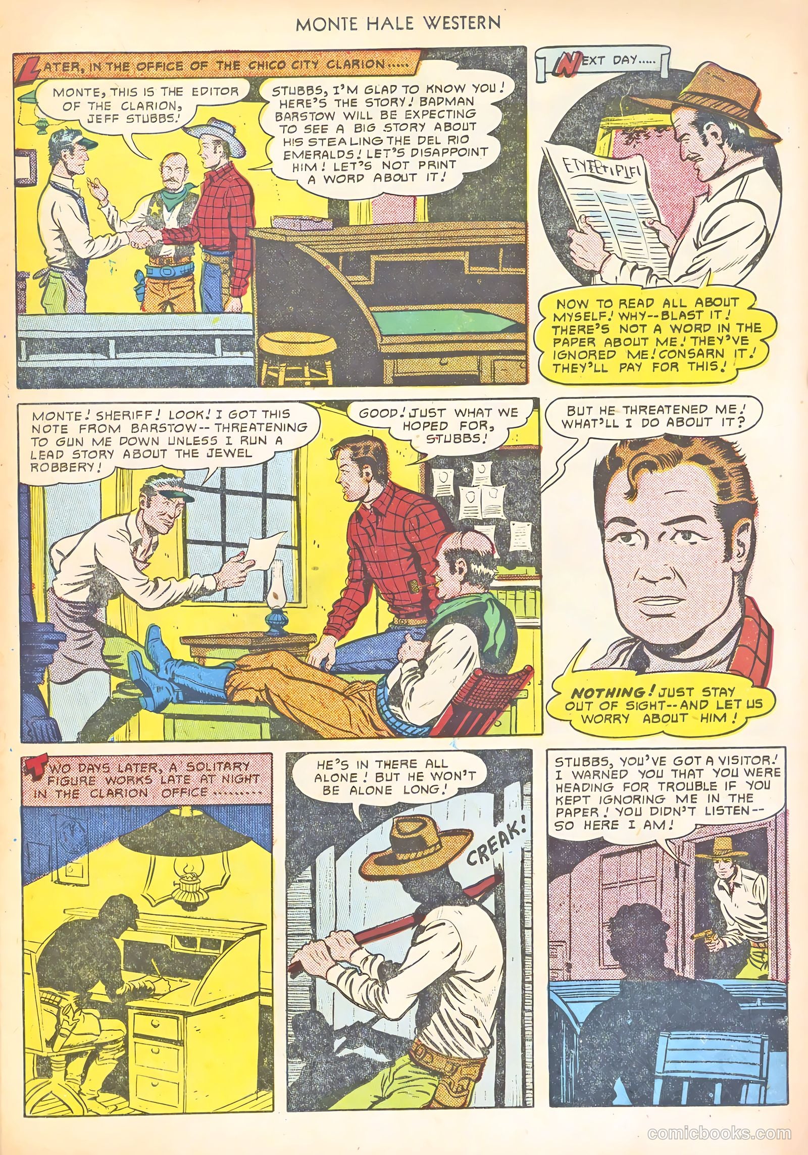 Monte Hale Western #59 — page 35 of 52