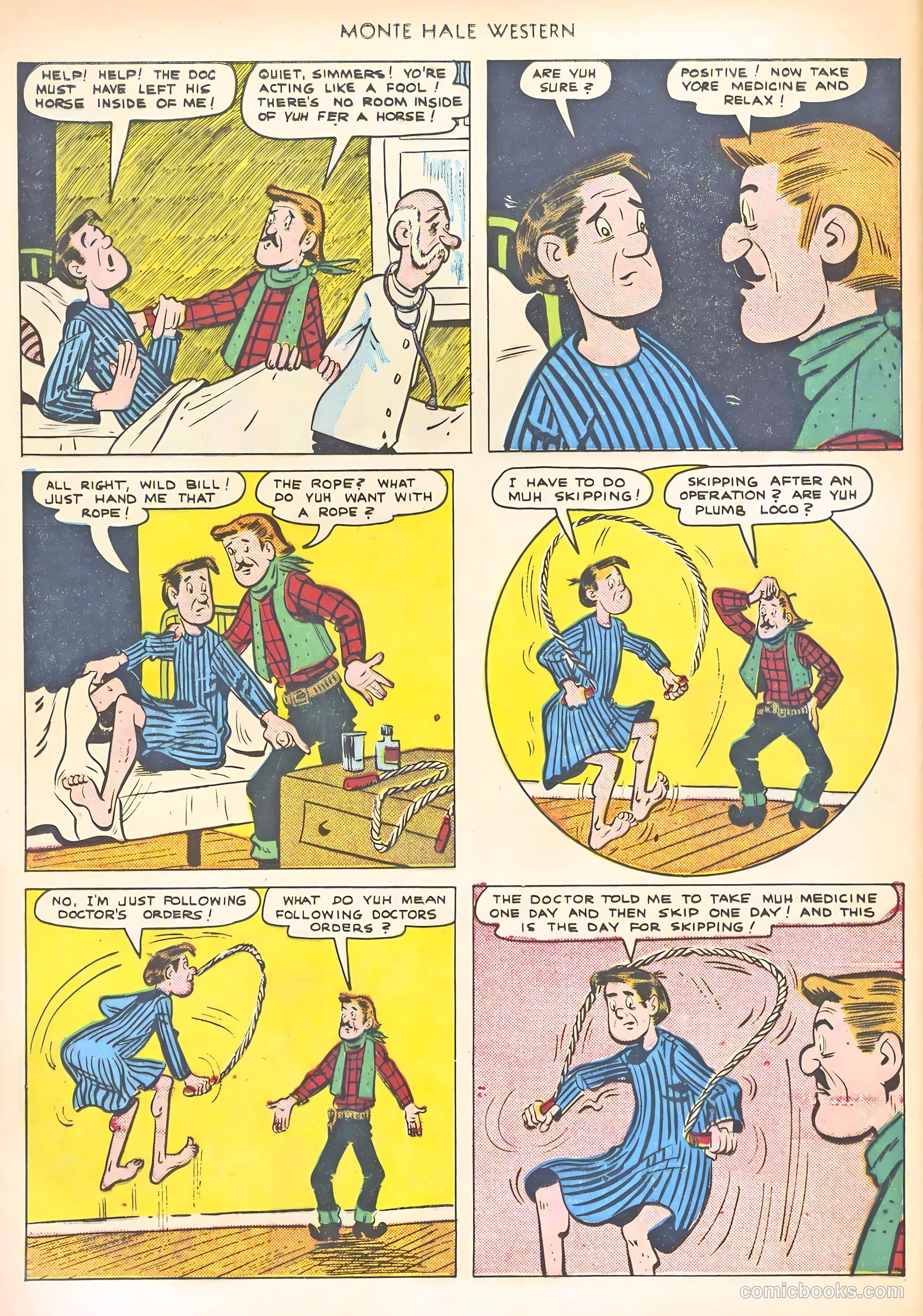 Monte Hale Western #59 — page 40 of 52