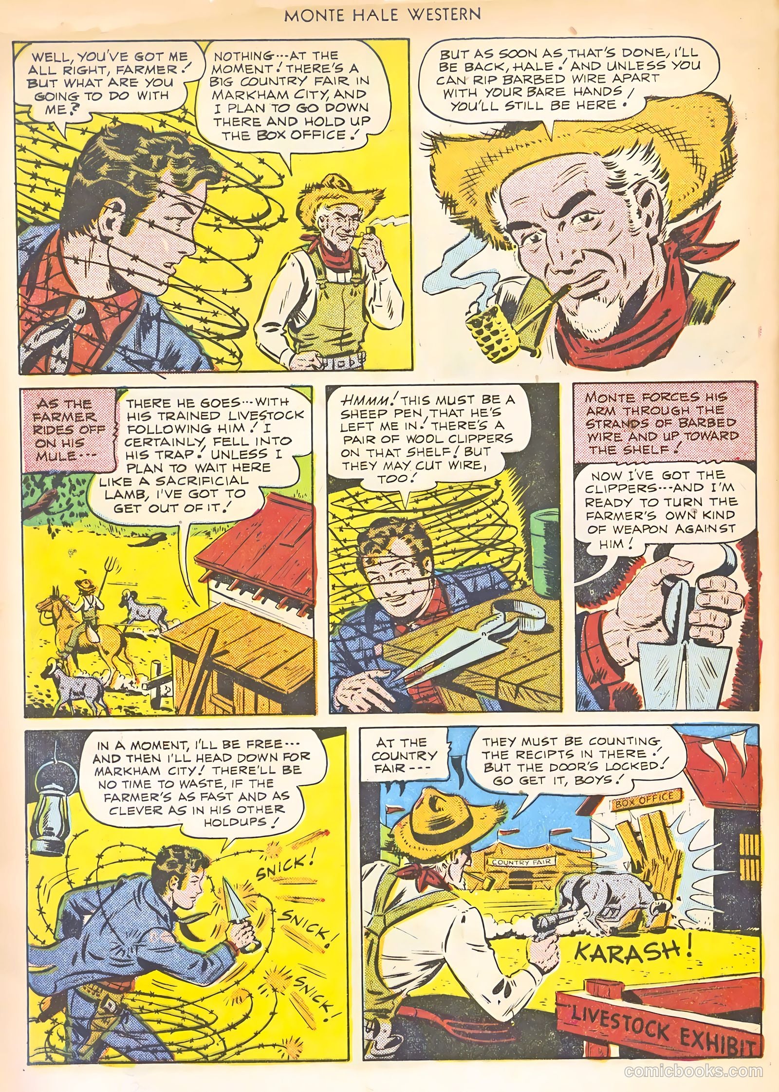 Monte Hale Western #59 — page 48 of 52