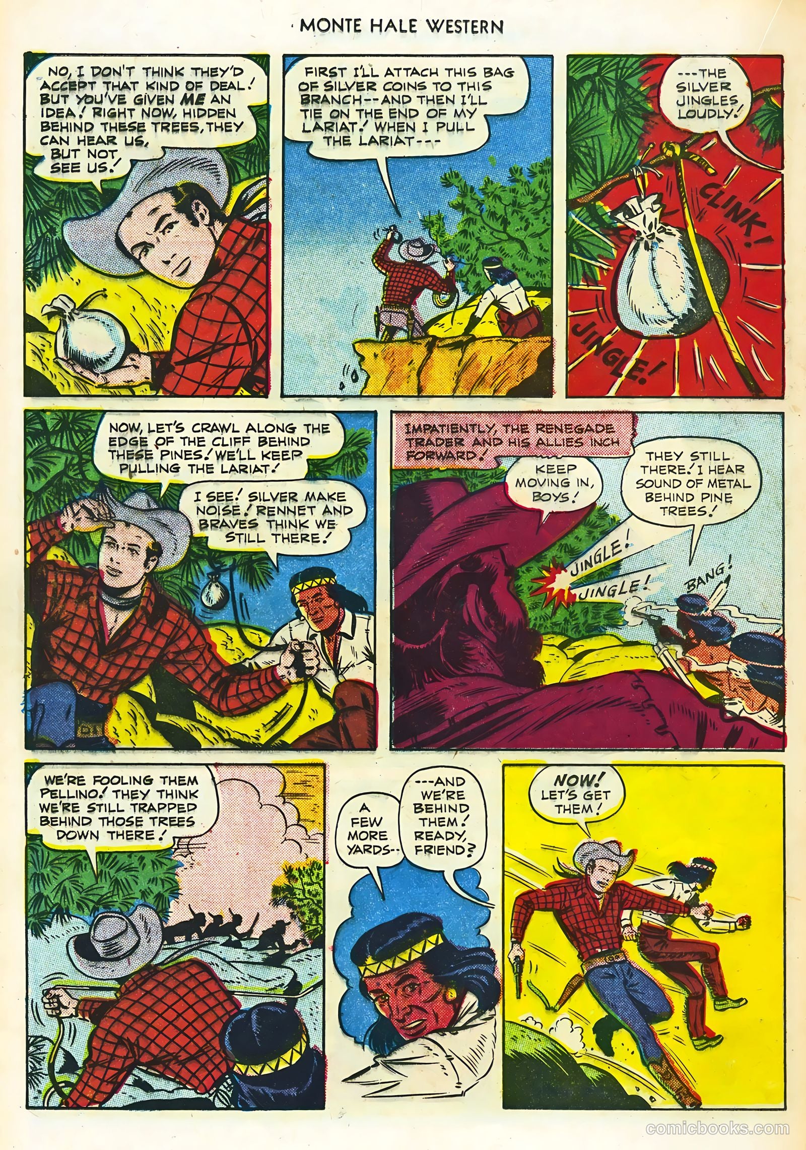 Monte Hale Western #60 — page 16 of 36