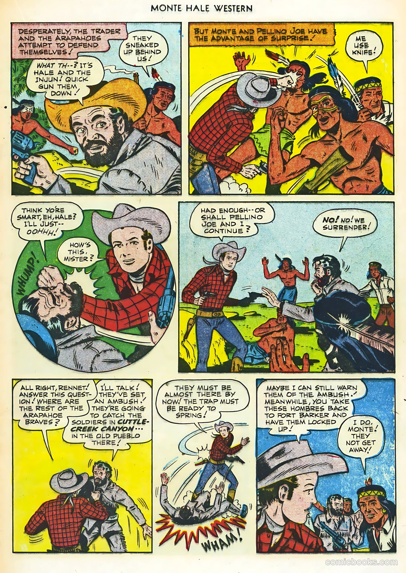 Monte Hale Western #60 — page 17 of 36