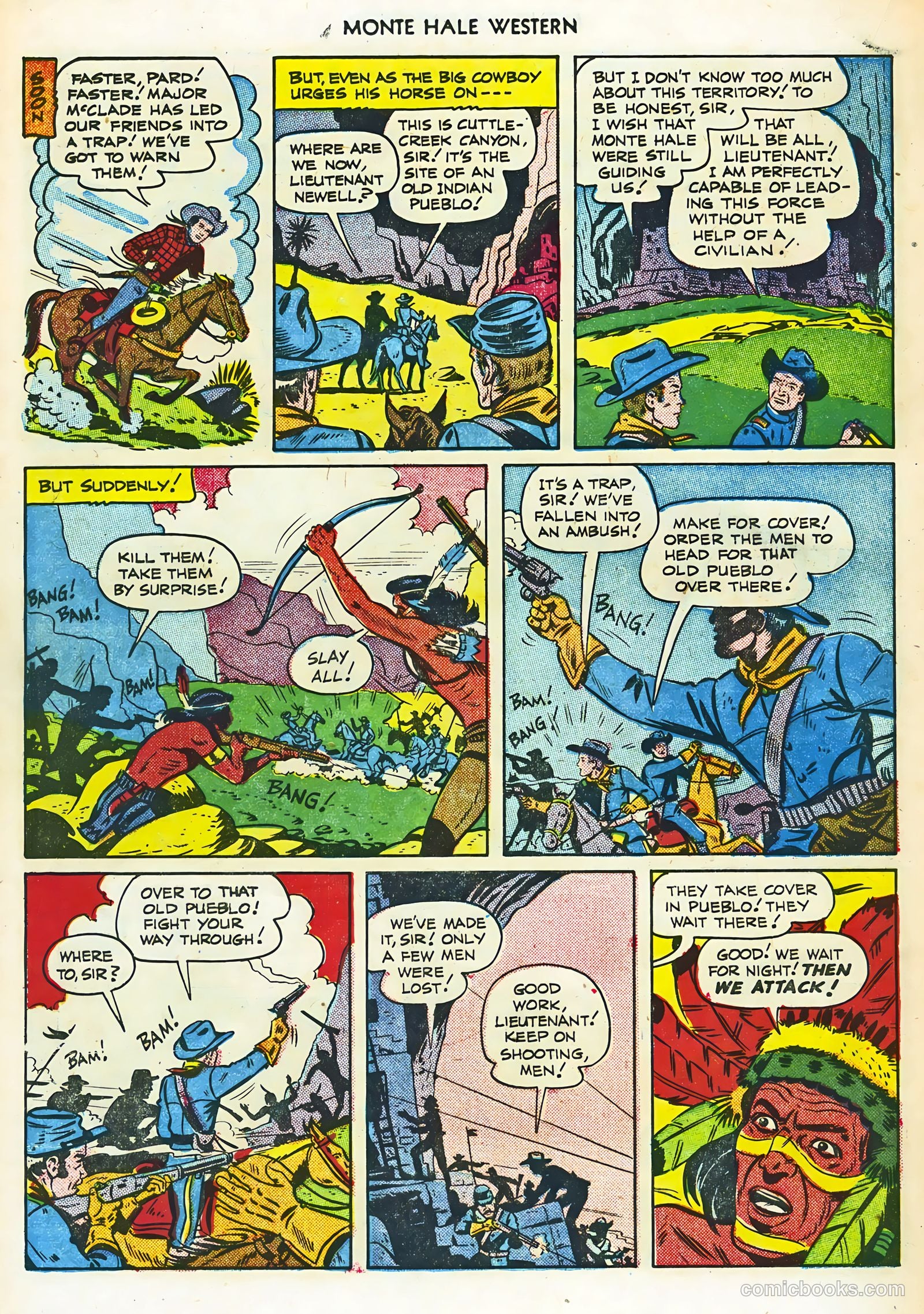 Monte Hale Western #60 — page 18 of 36