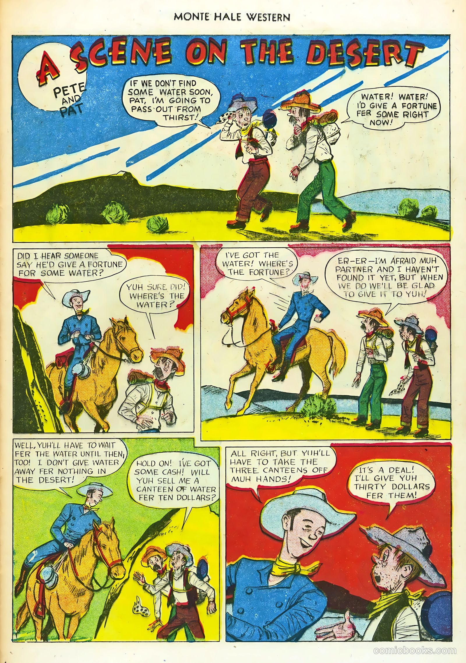 Monte Hale Western #60 — page 25 of 36