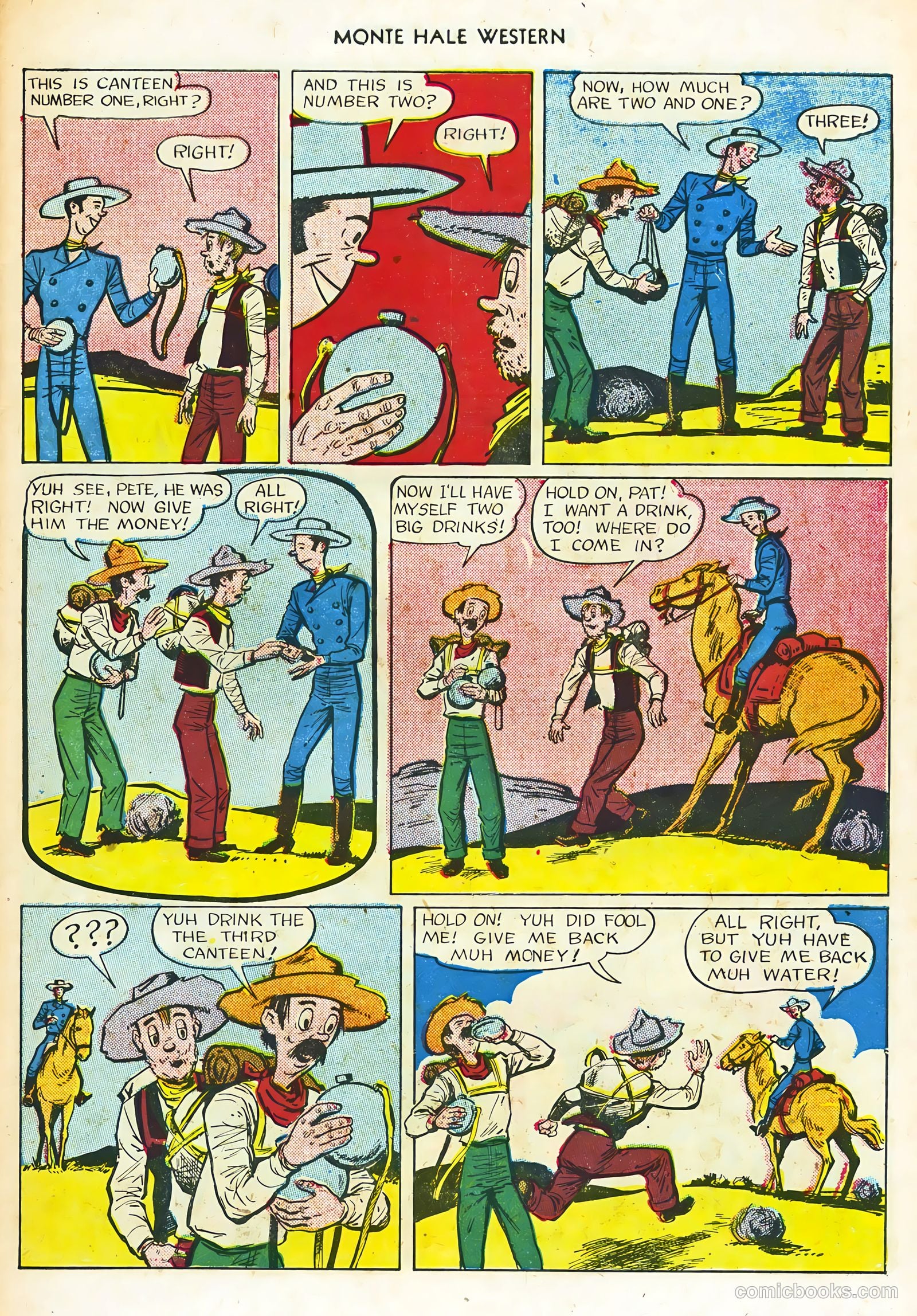 Monte Hale Western #60 — page 27 of 36