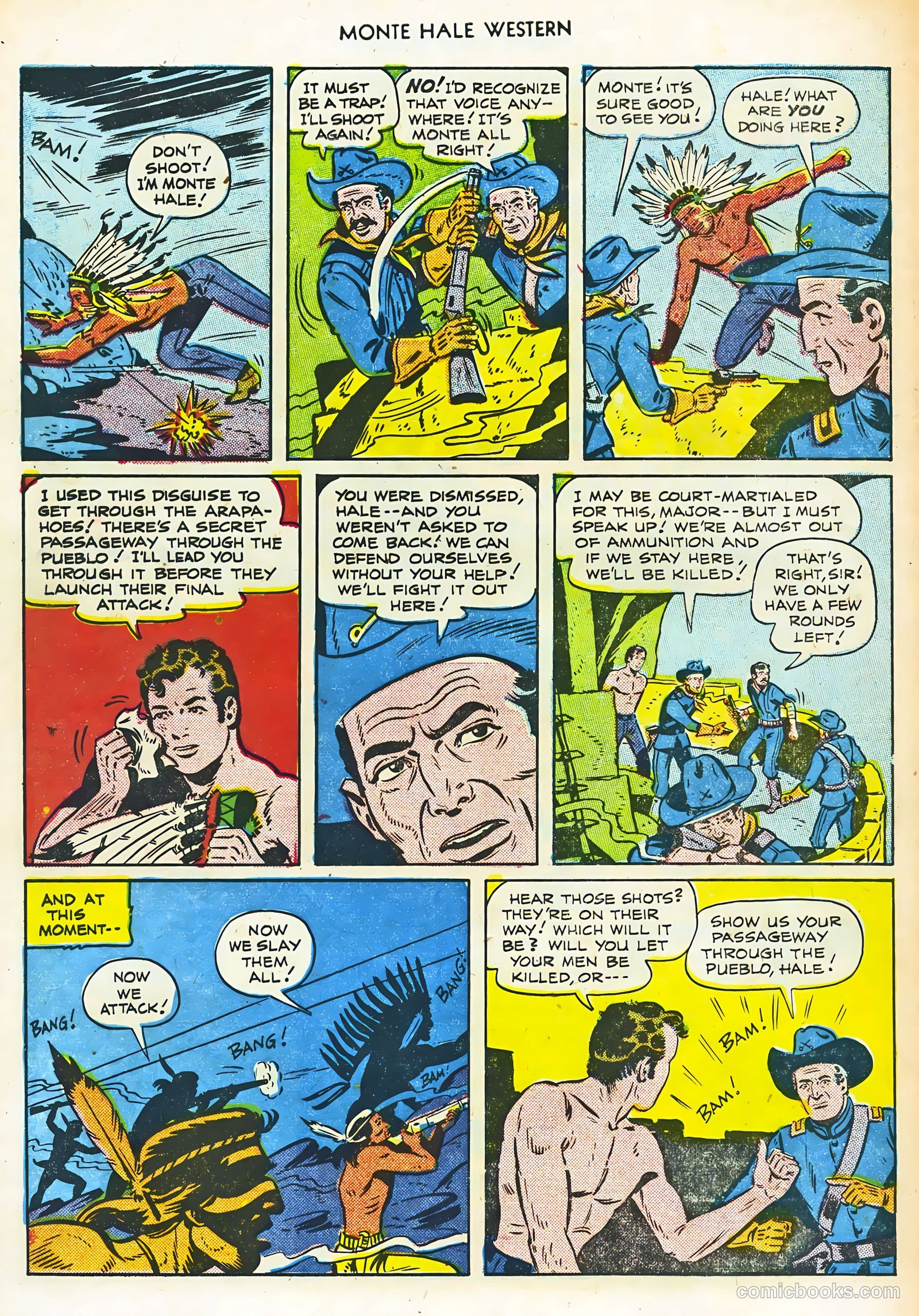 Monte Hale Western #60 — page 30 of 36