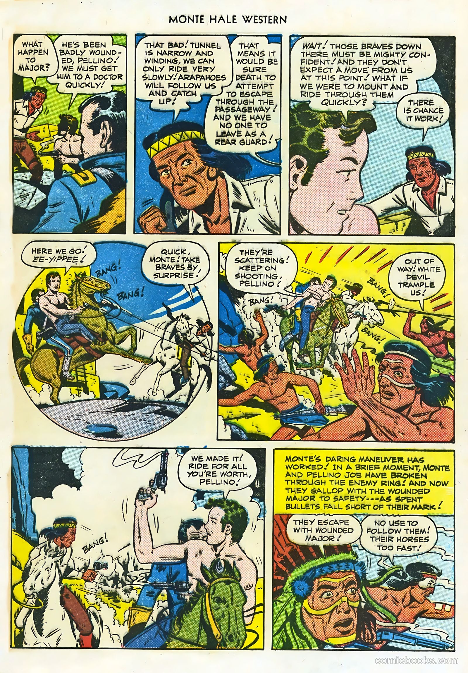 Monte Hale Western #60 — page 33 of 36