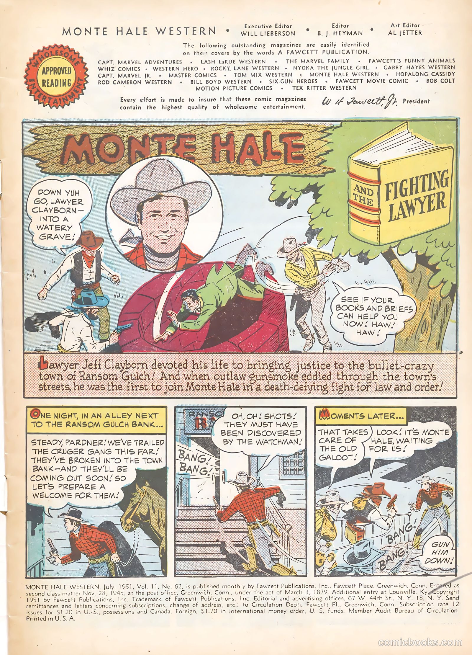 Monte Hale Western #62 — page 3 of 36