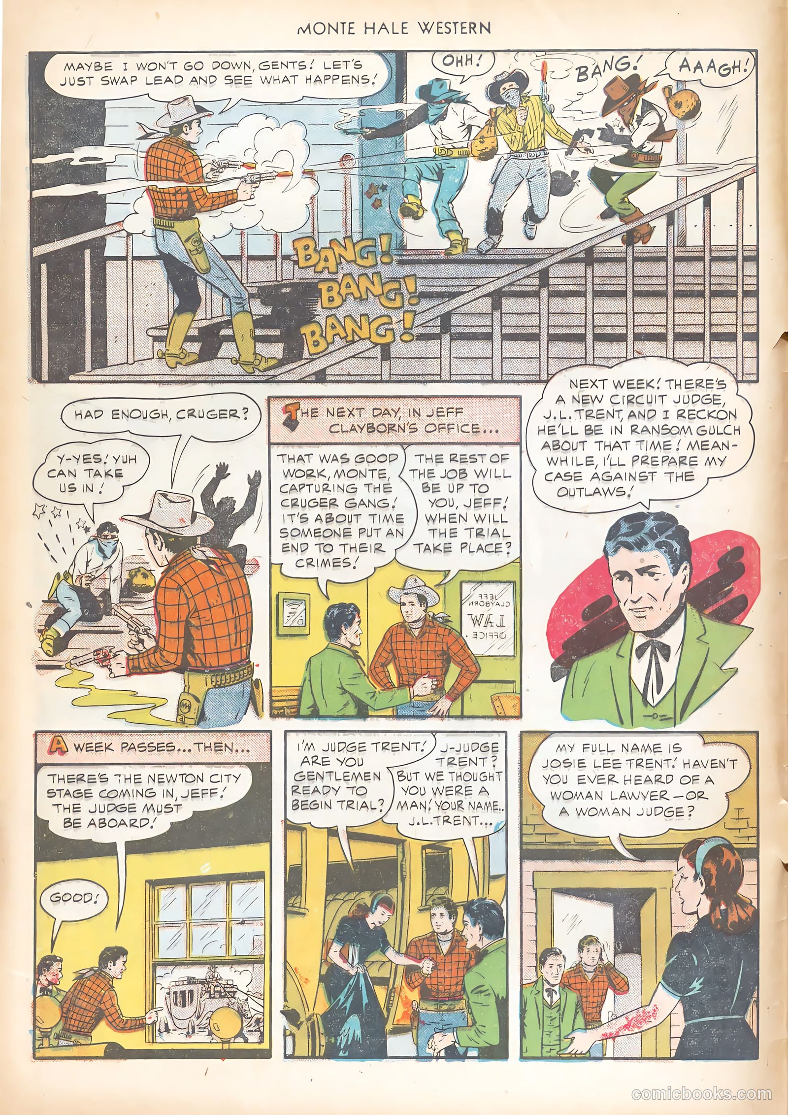 Monte Hale Western #62 — page 4 of 36