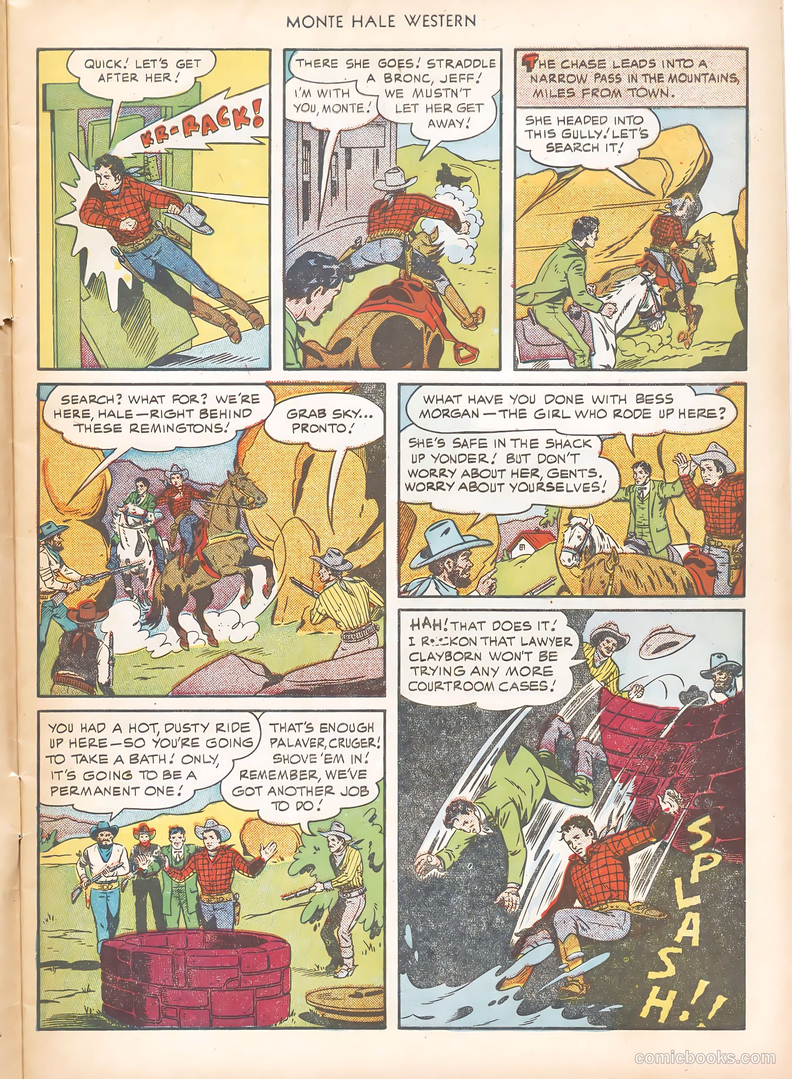 Monte Hale Western #62 — page 7 of 36