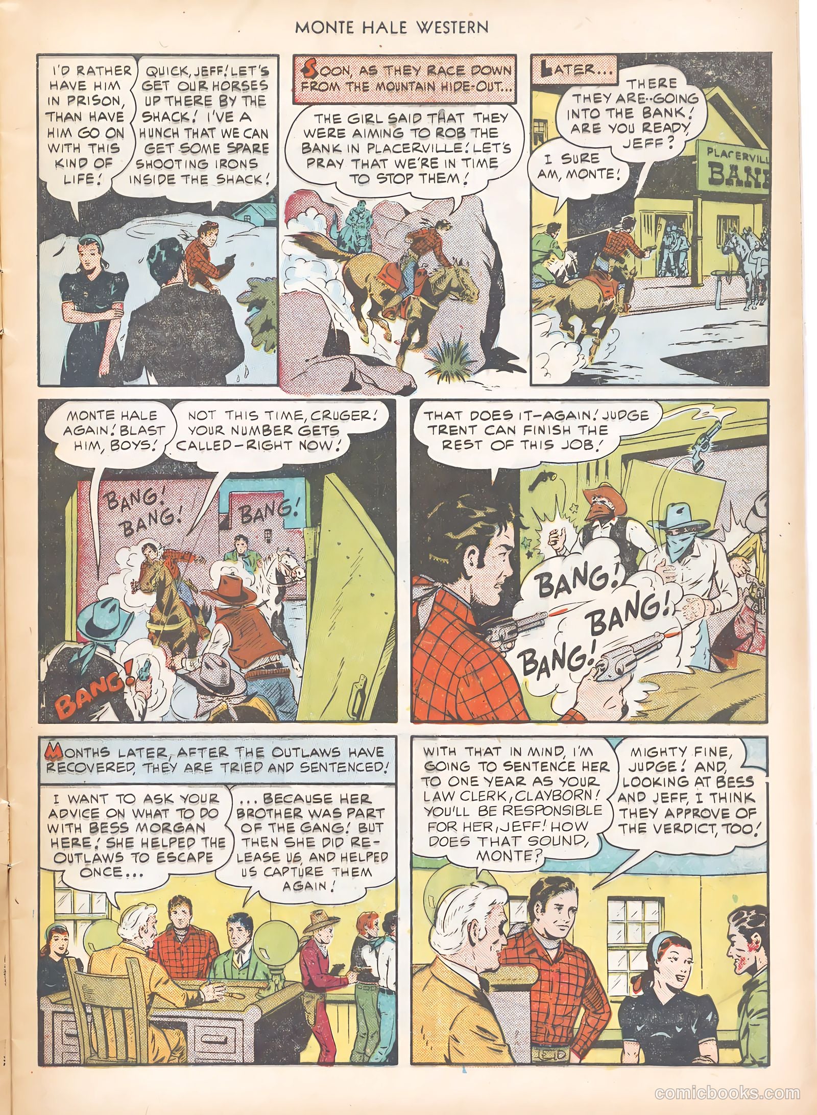 Monte Hale Western #62 — page 9 of 36