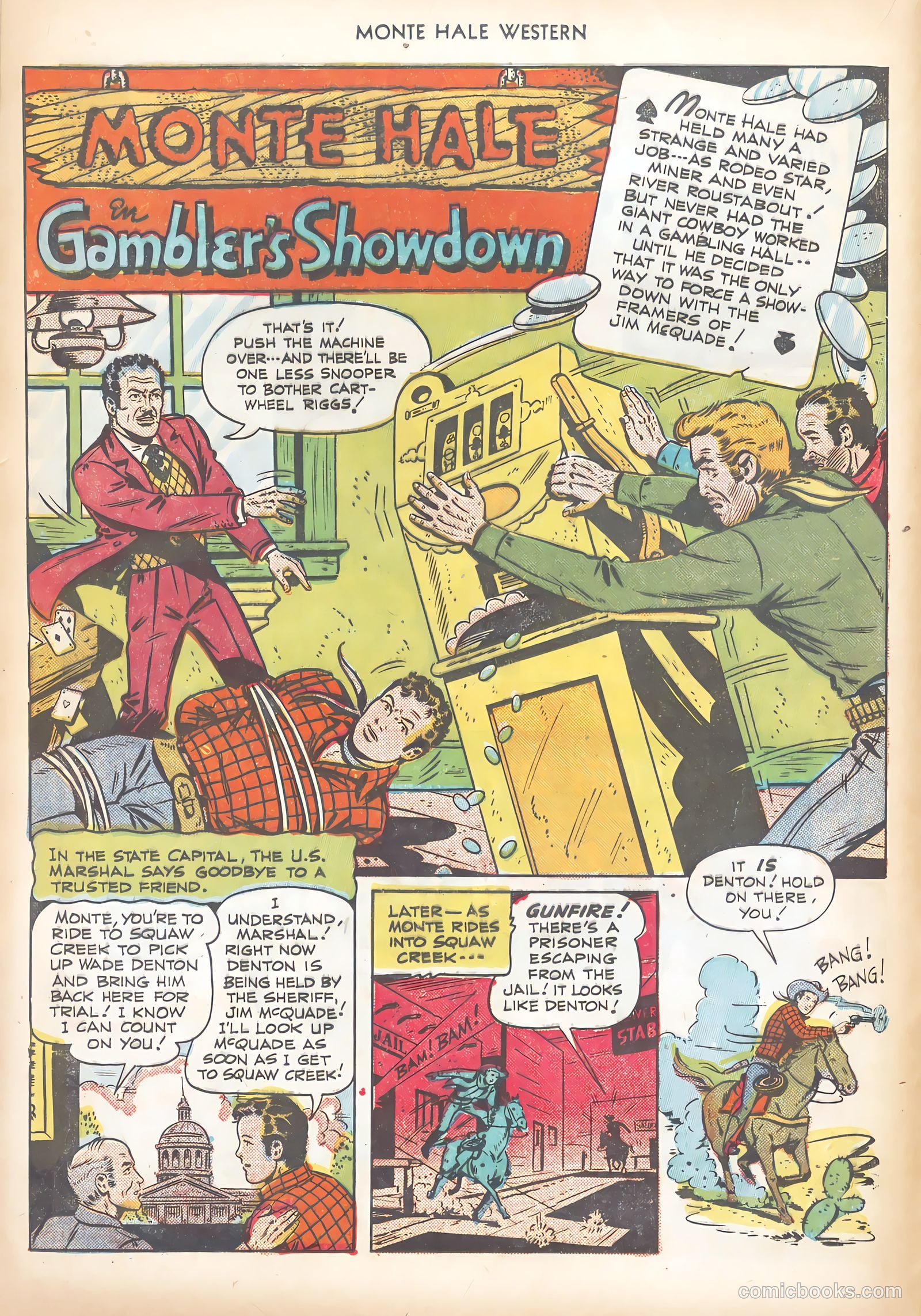 Monte Hale Western #62 — page 16 of 36