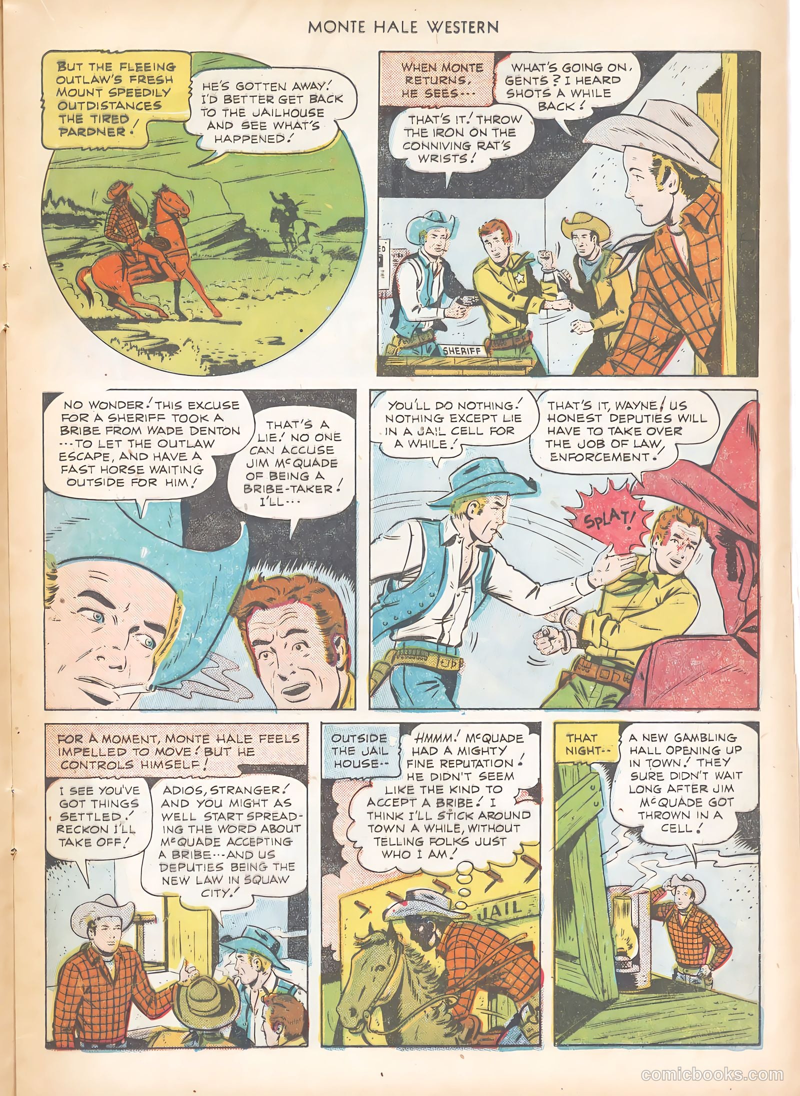 Monte Hale Western #62 — page 17 of 36