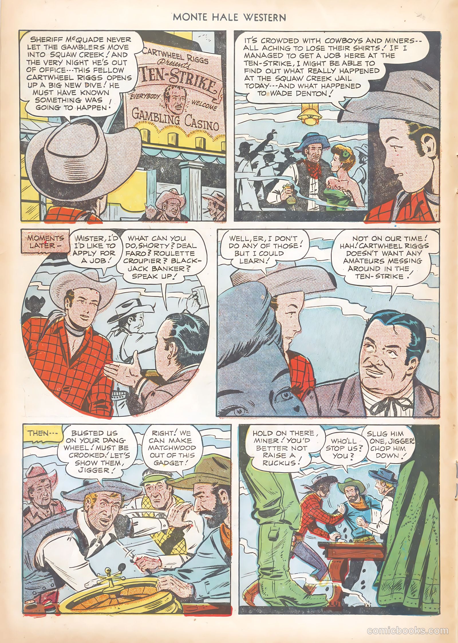 Monte Hale Western #62 — page 18 of 36