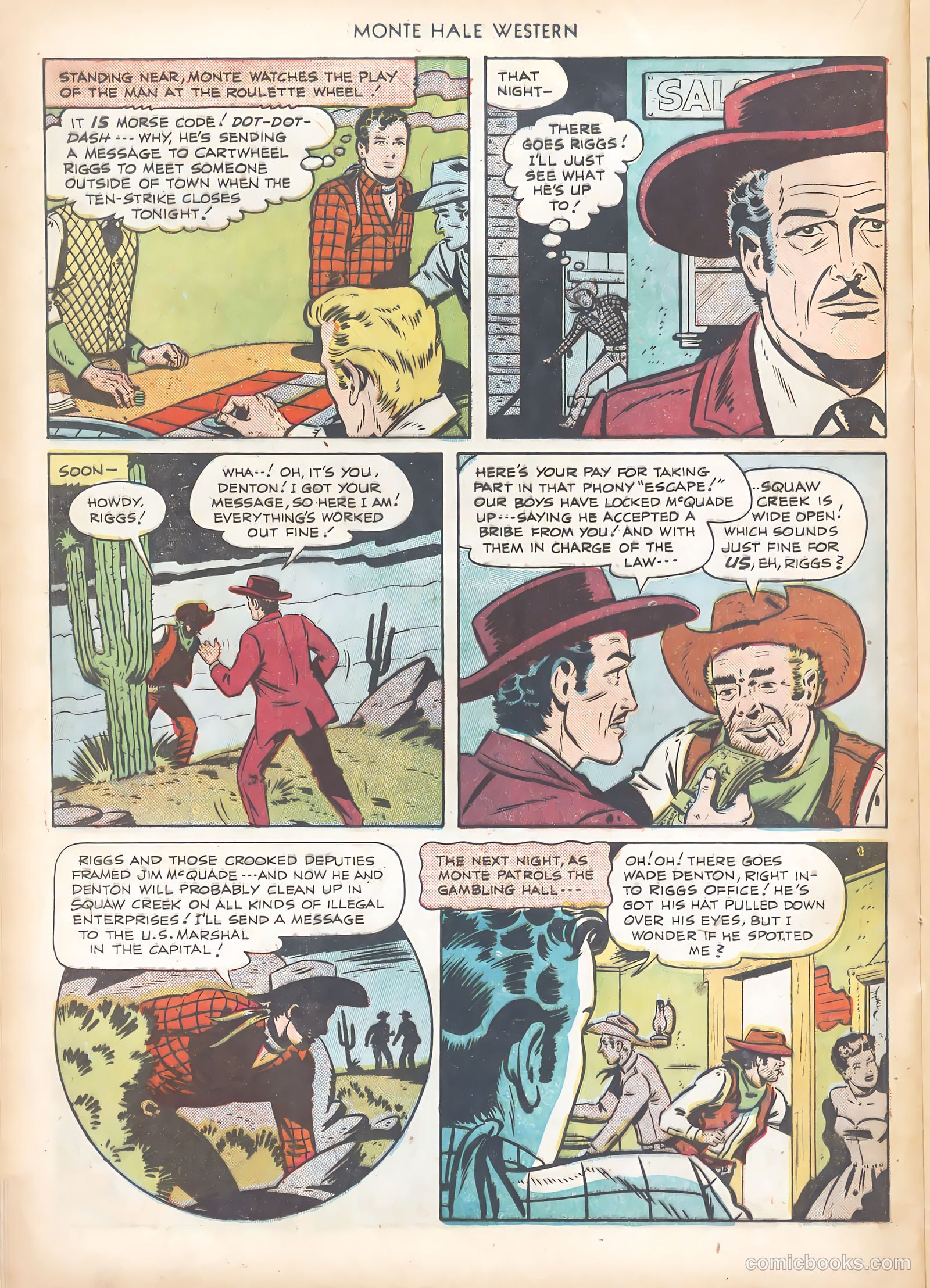 Monte Hale Western #62 — page 20 of 36