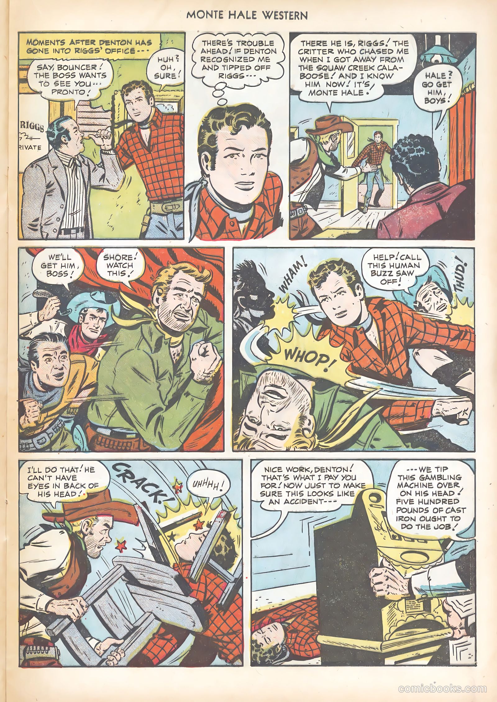 Monte Hale Western #62 — page 21 of 36