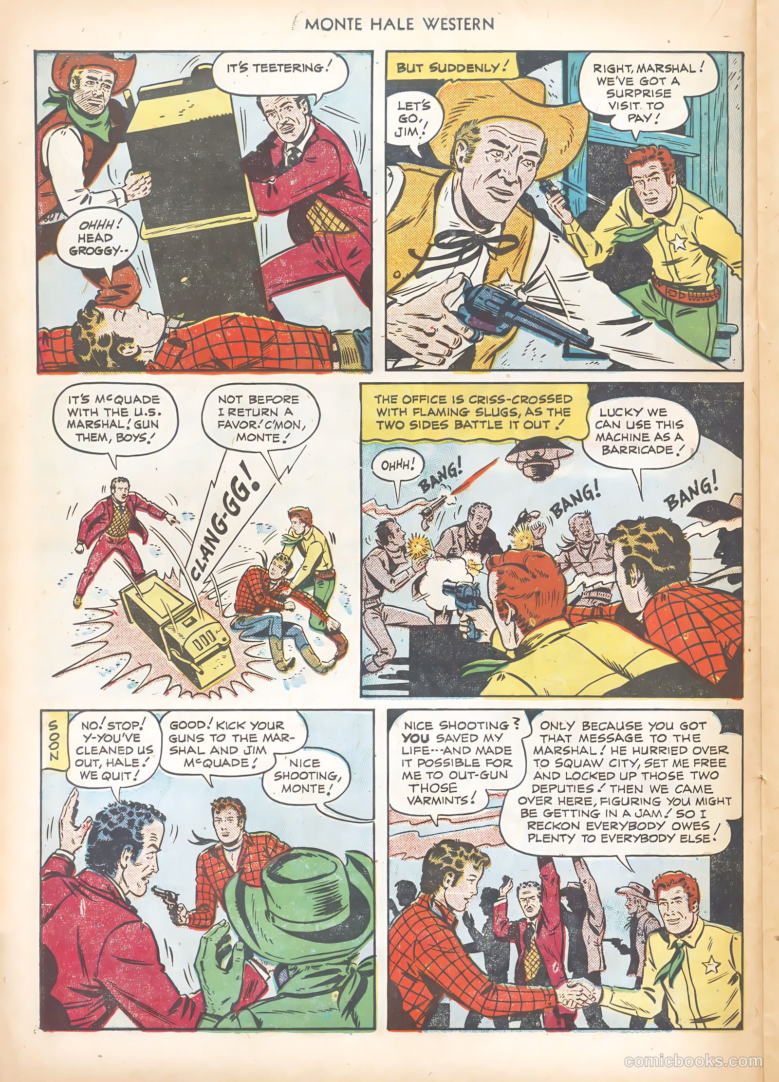 Monte Hale Western #62 — page 22 of 36